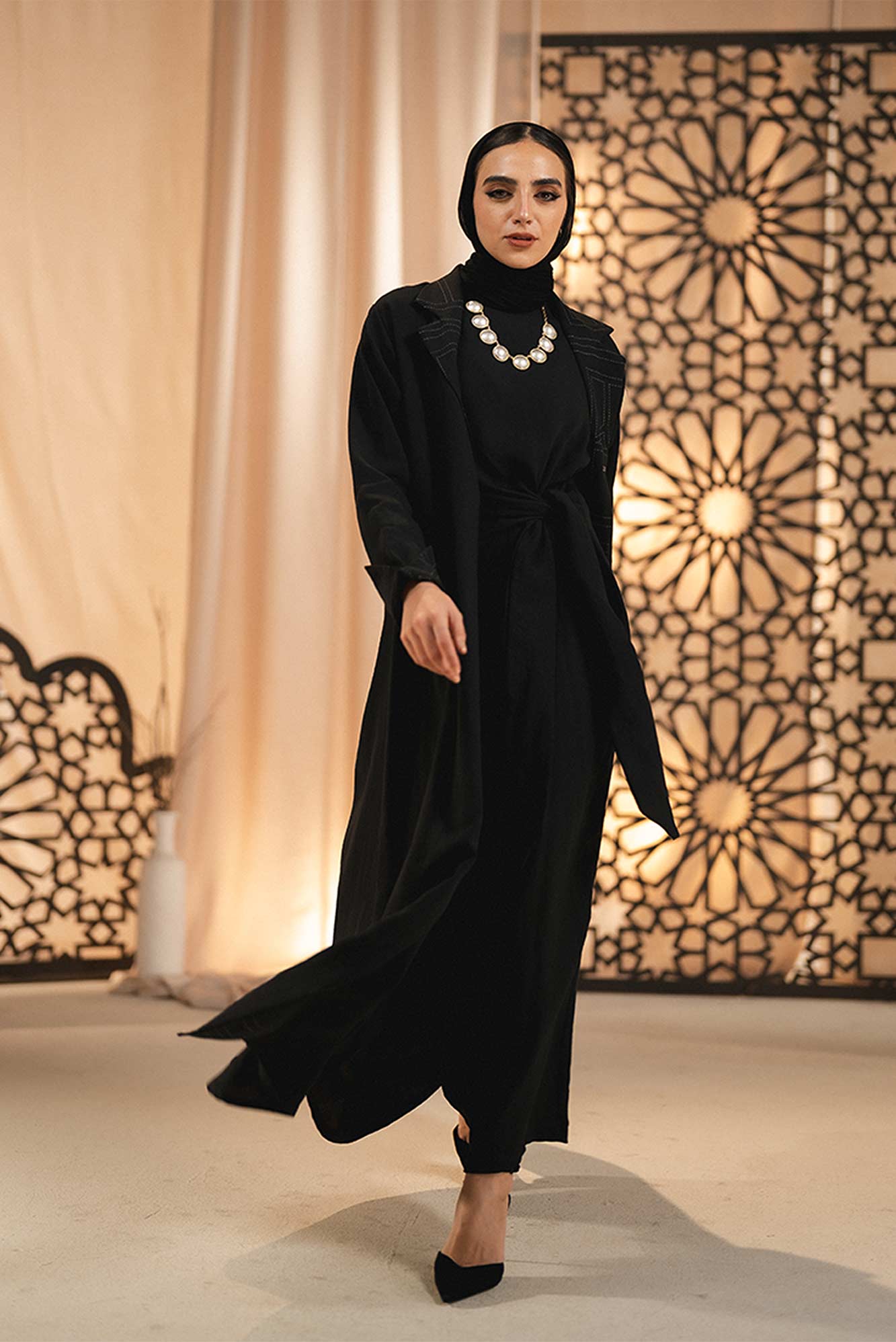 LINEN ABAYA