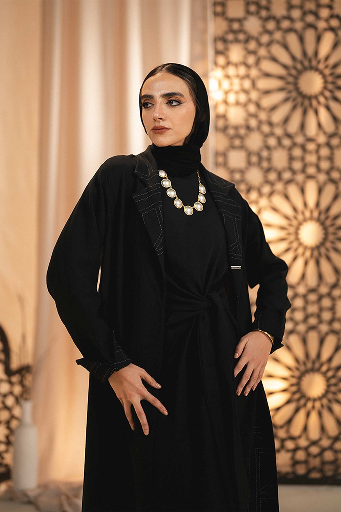 Linen Abaya
