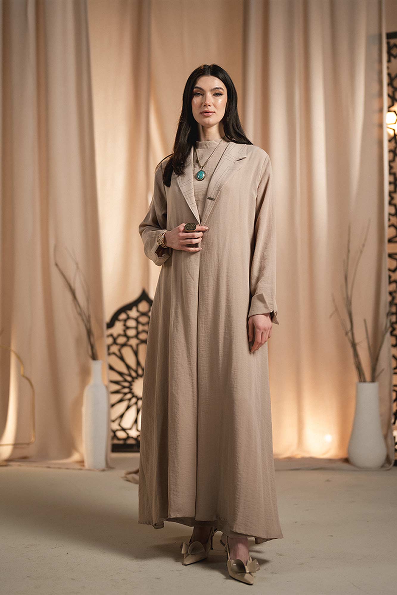 LINEN ABAYA