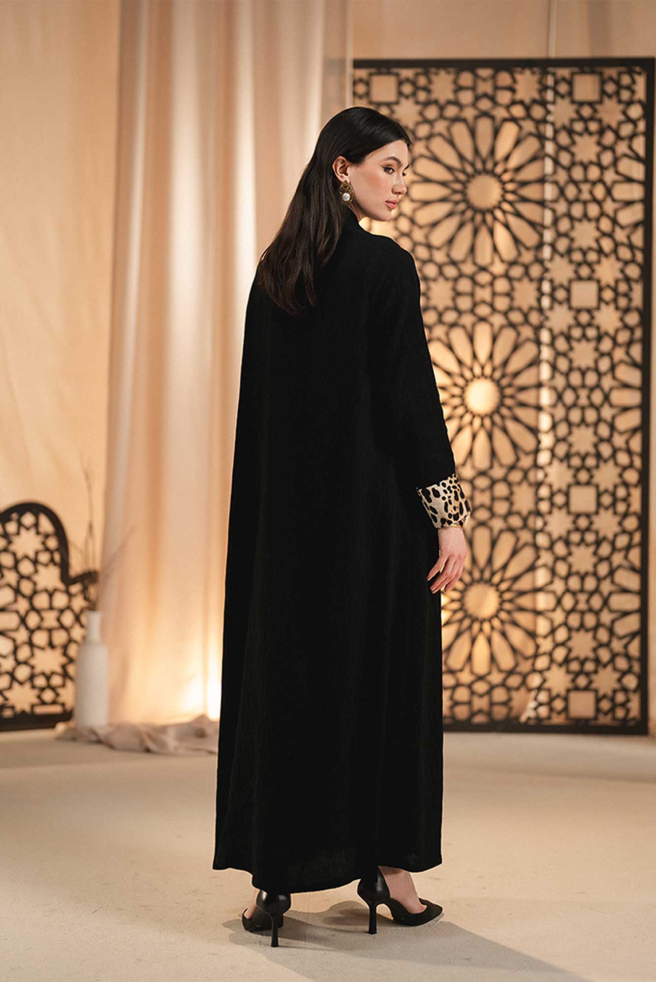 LEOPARD ABAYA