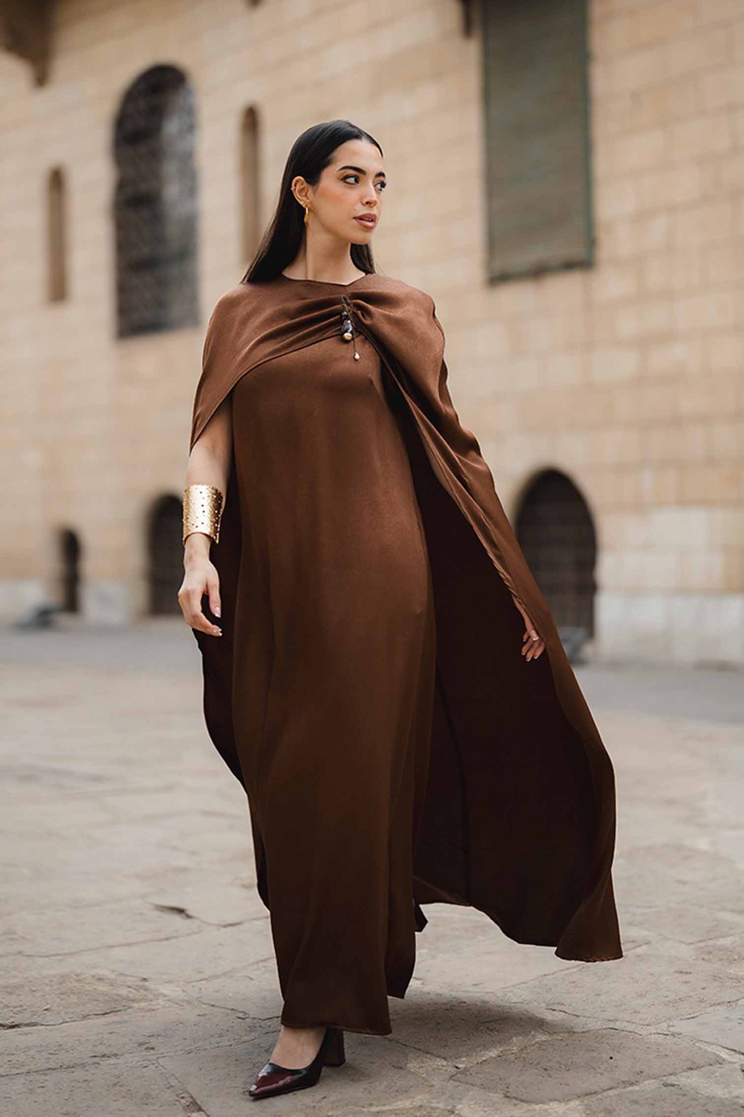 Satin Abaya
