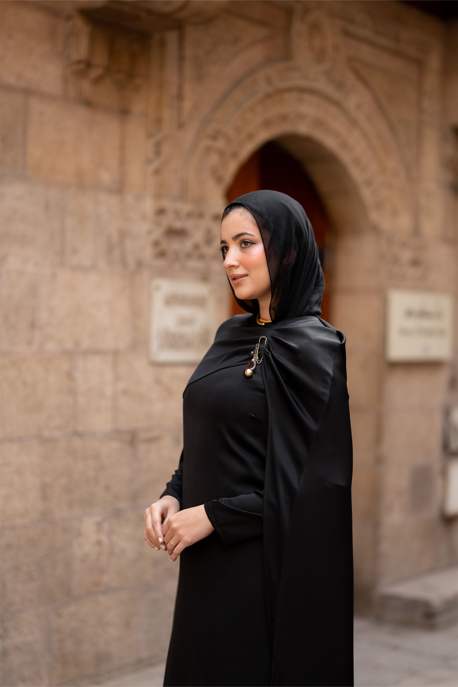 SILK  ABAYA