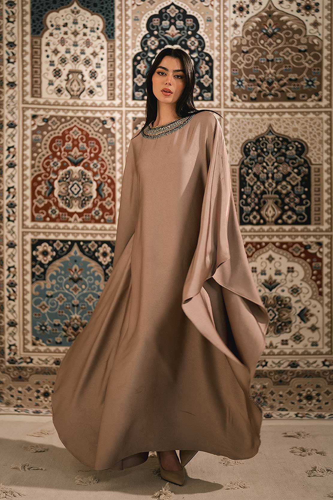 SATIN ABAYA