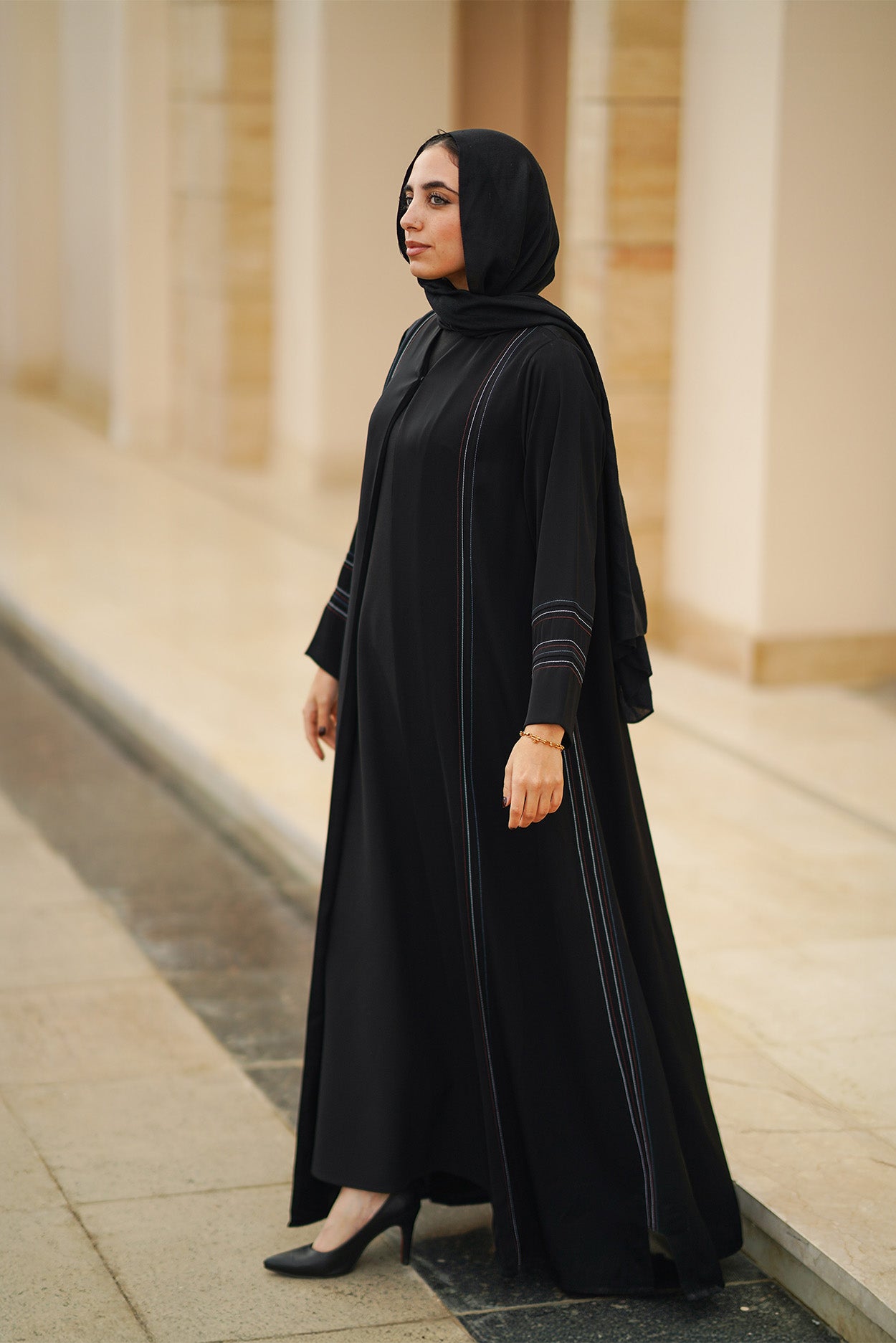 Embroidered Abaya