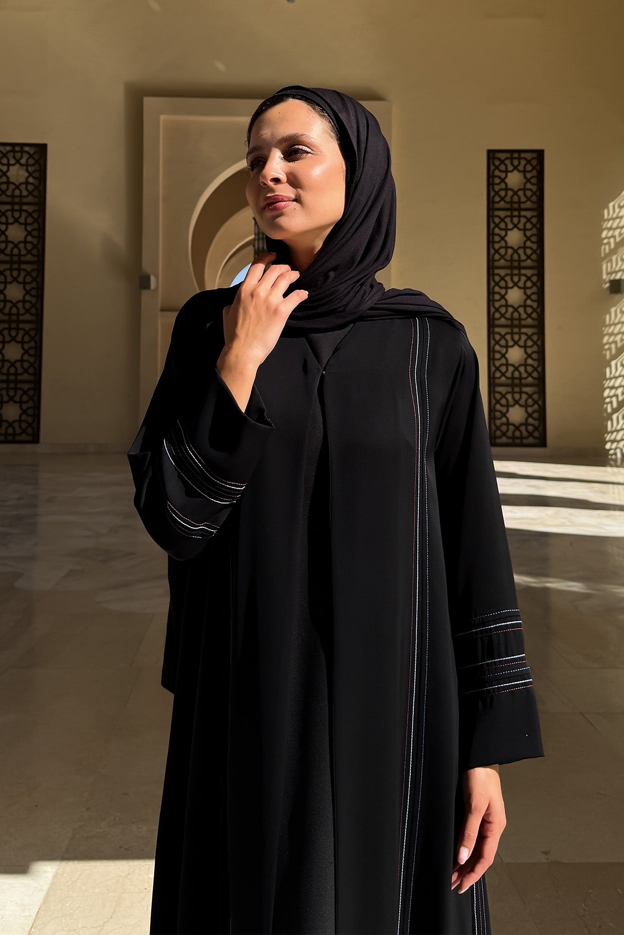 Embroidered Abaya