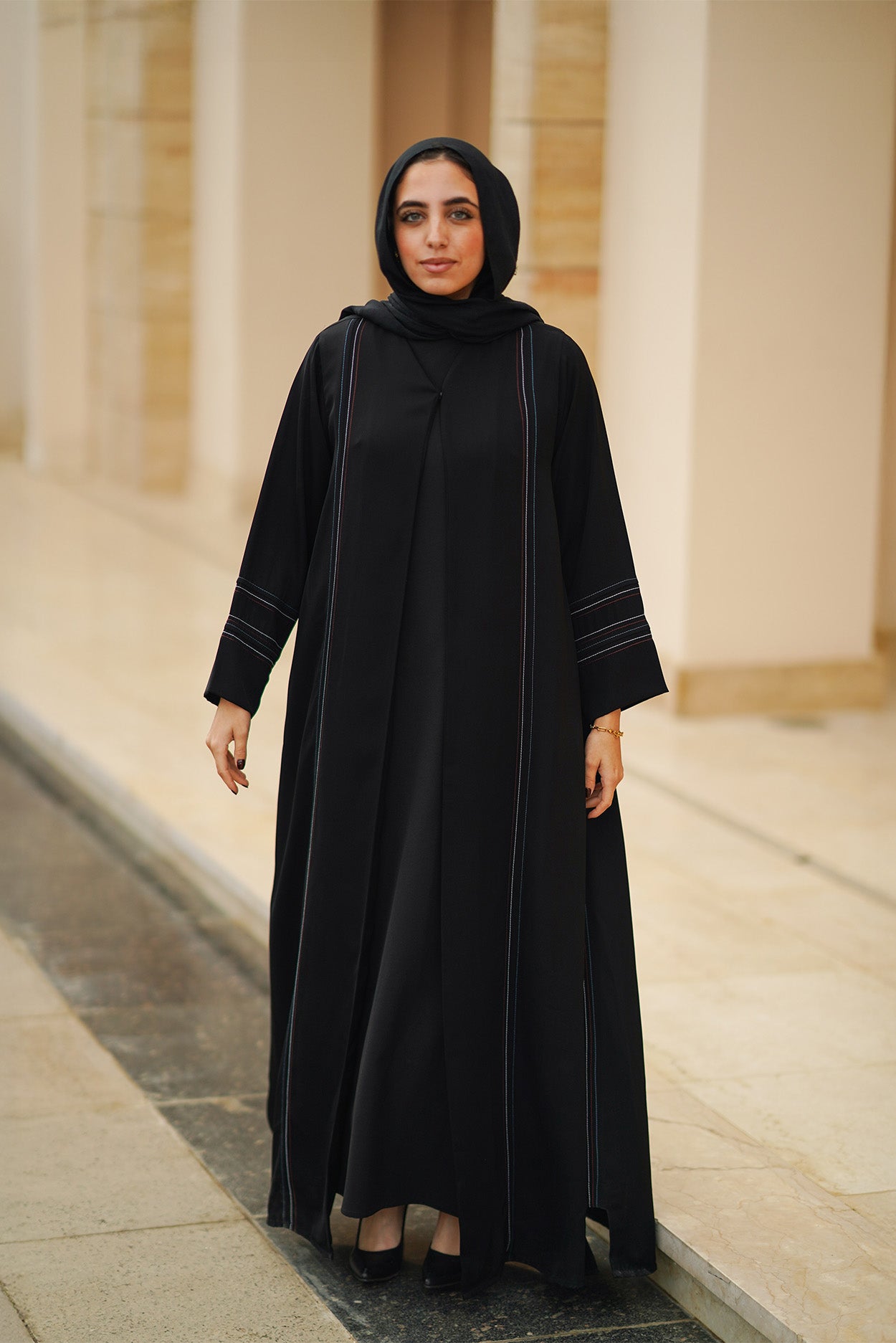Embroidered Abaya