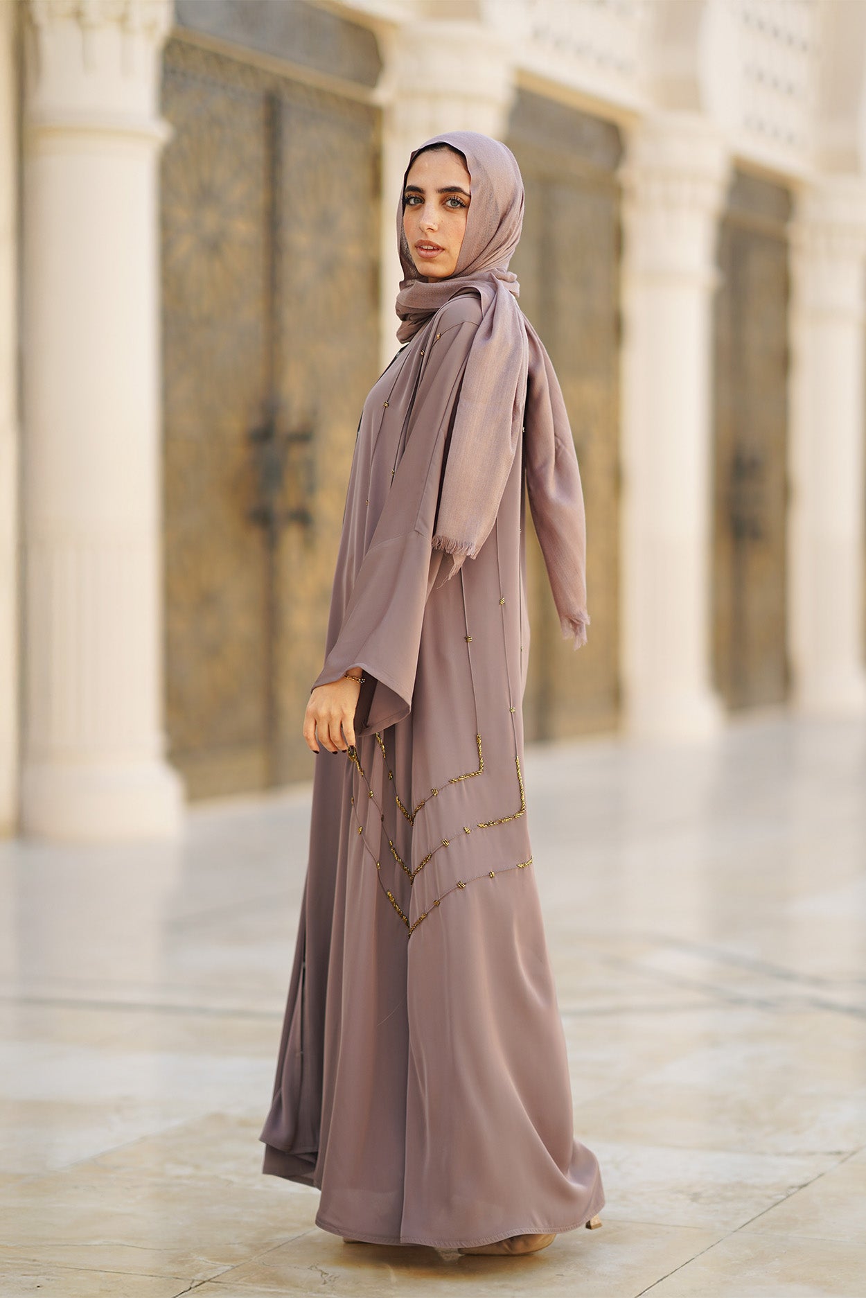 Embroidered Abaya
