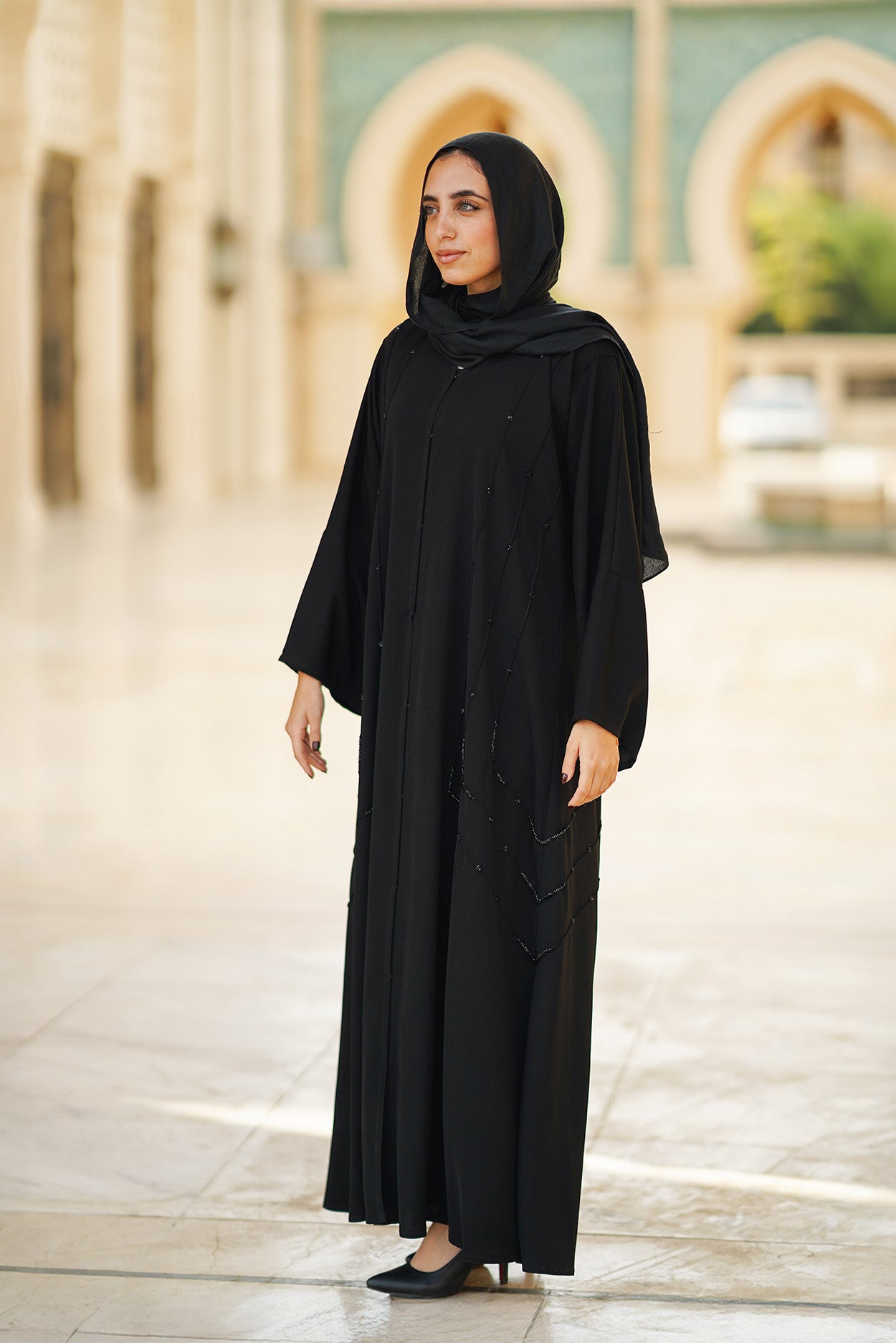 Embroidered Abaya