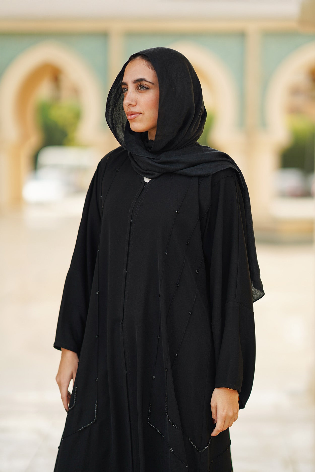 Embroidered Abaya