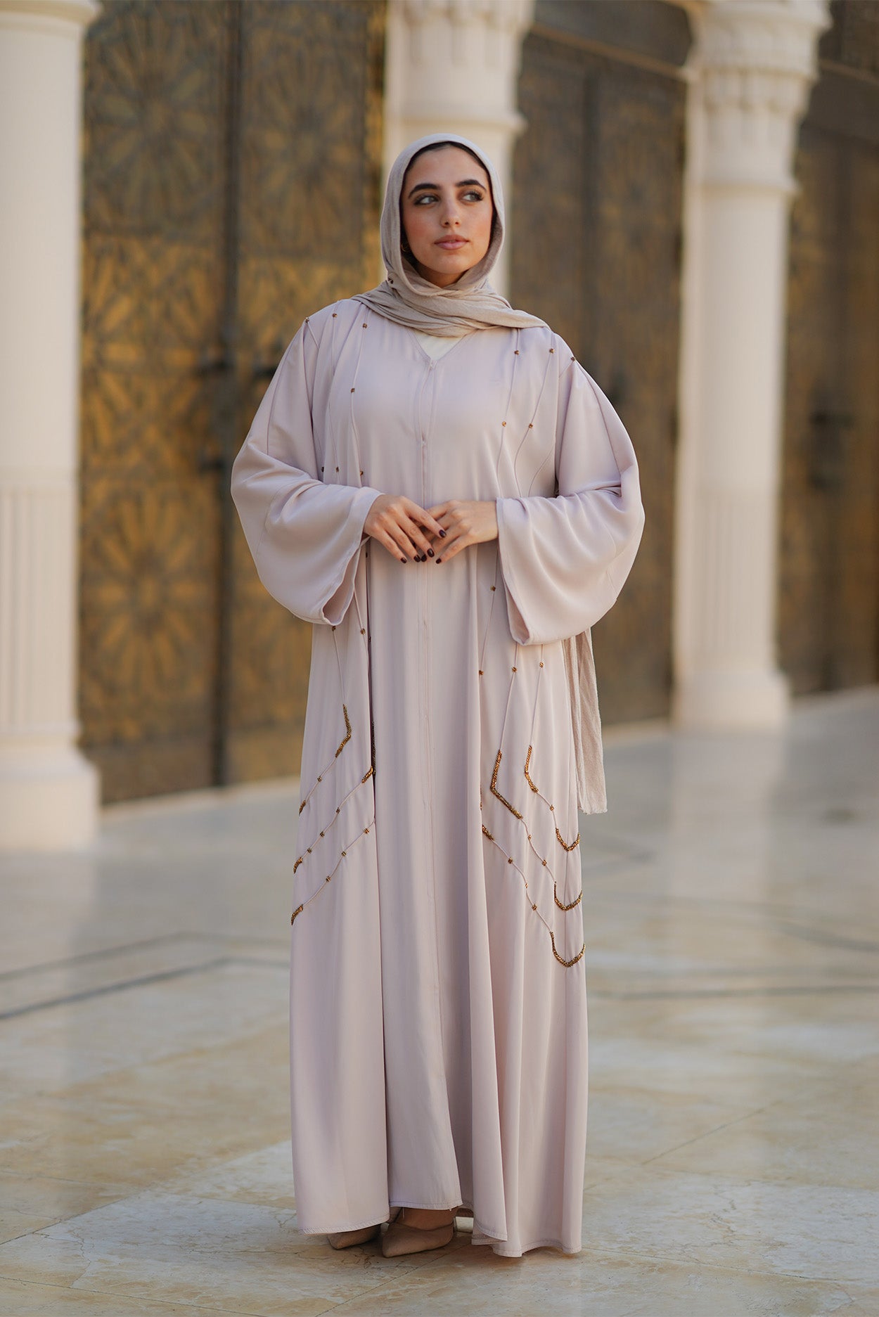 Embroidered Abaya