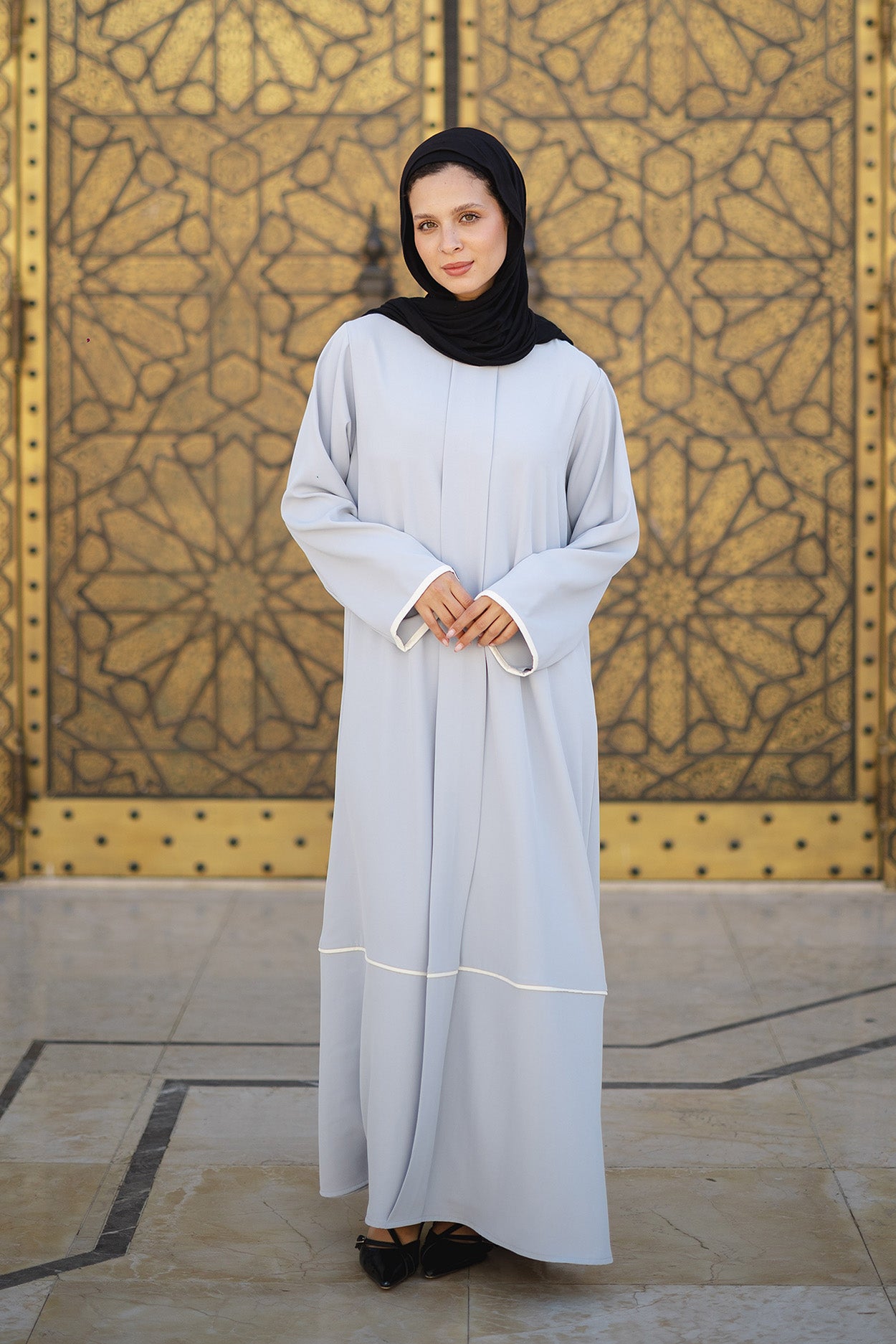Pleated Abaya
