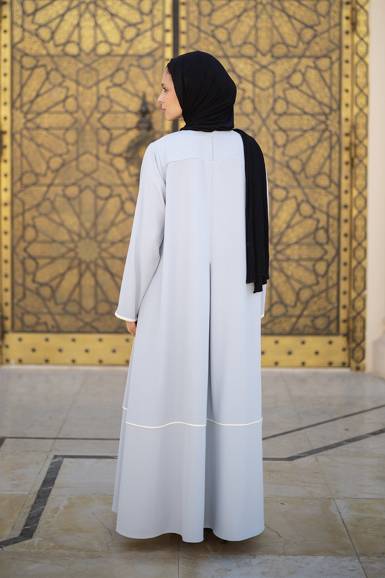 Pleated Abaya