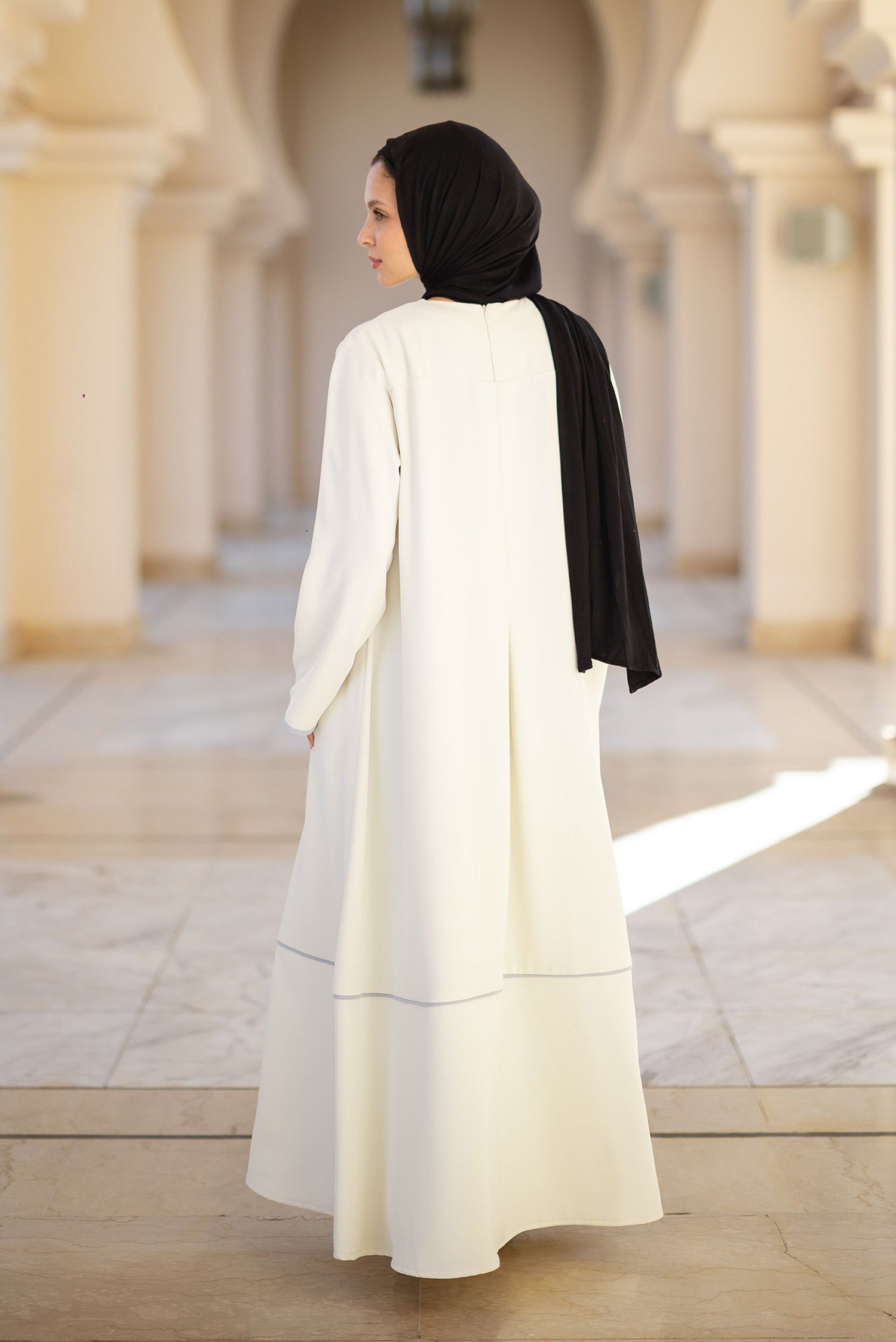 Pleated Abaya