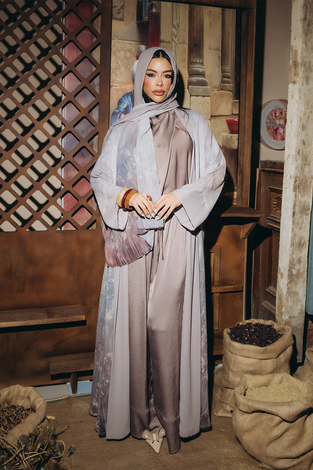 The pearl Abaya