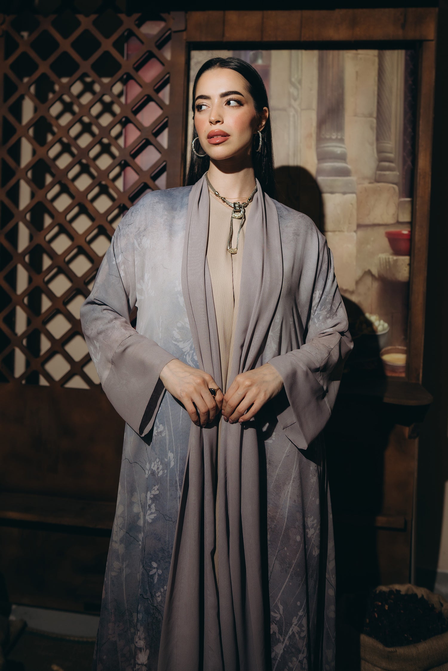 The pearl Abaya