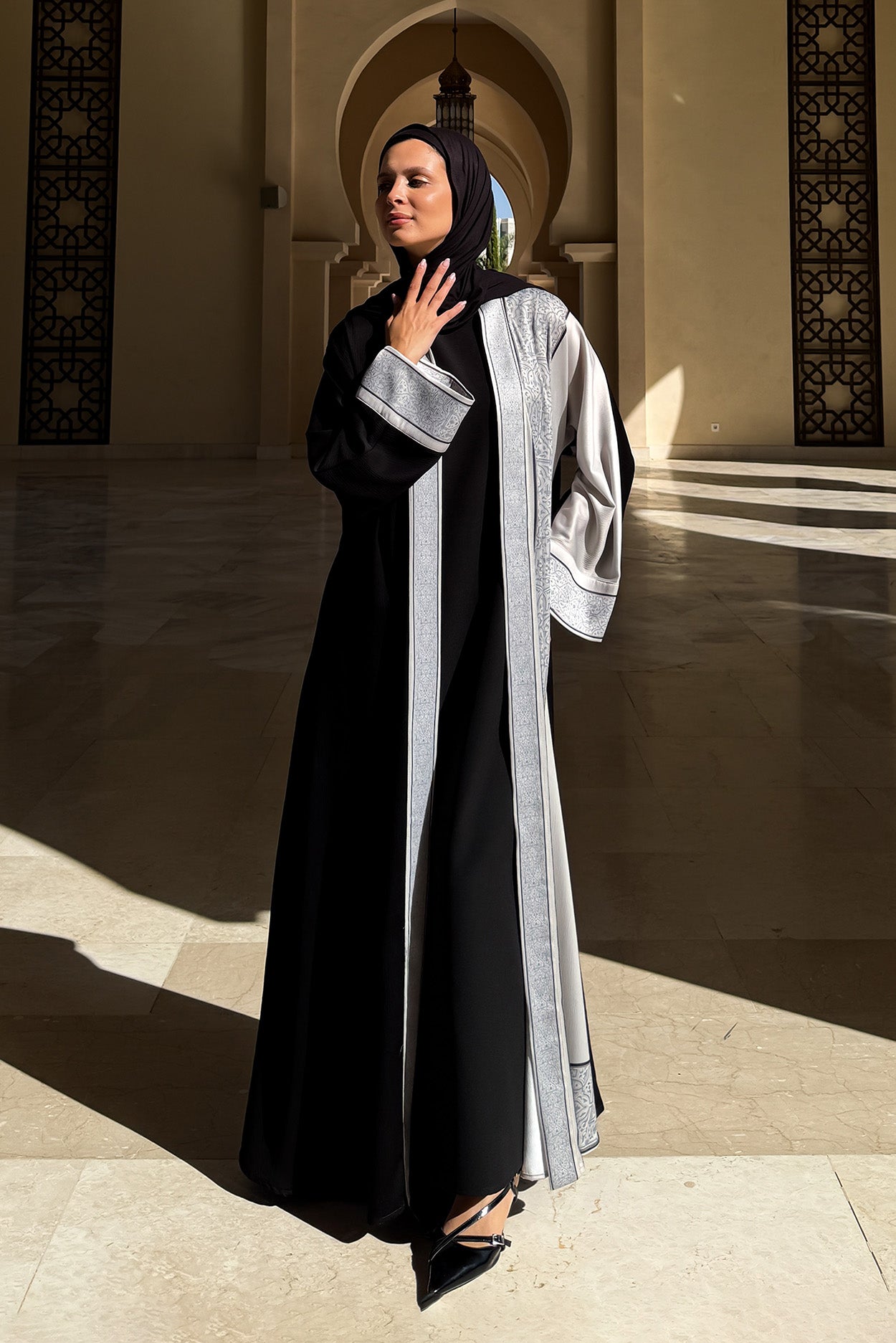 Half &Half Abaya