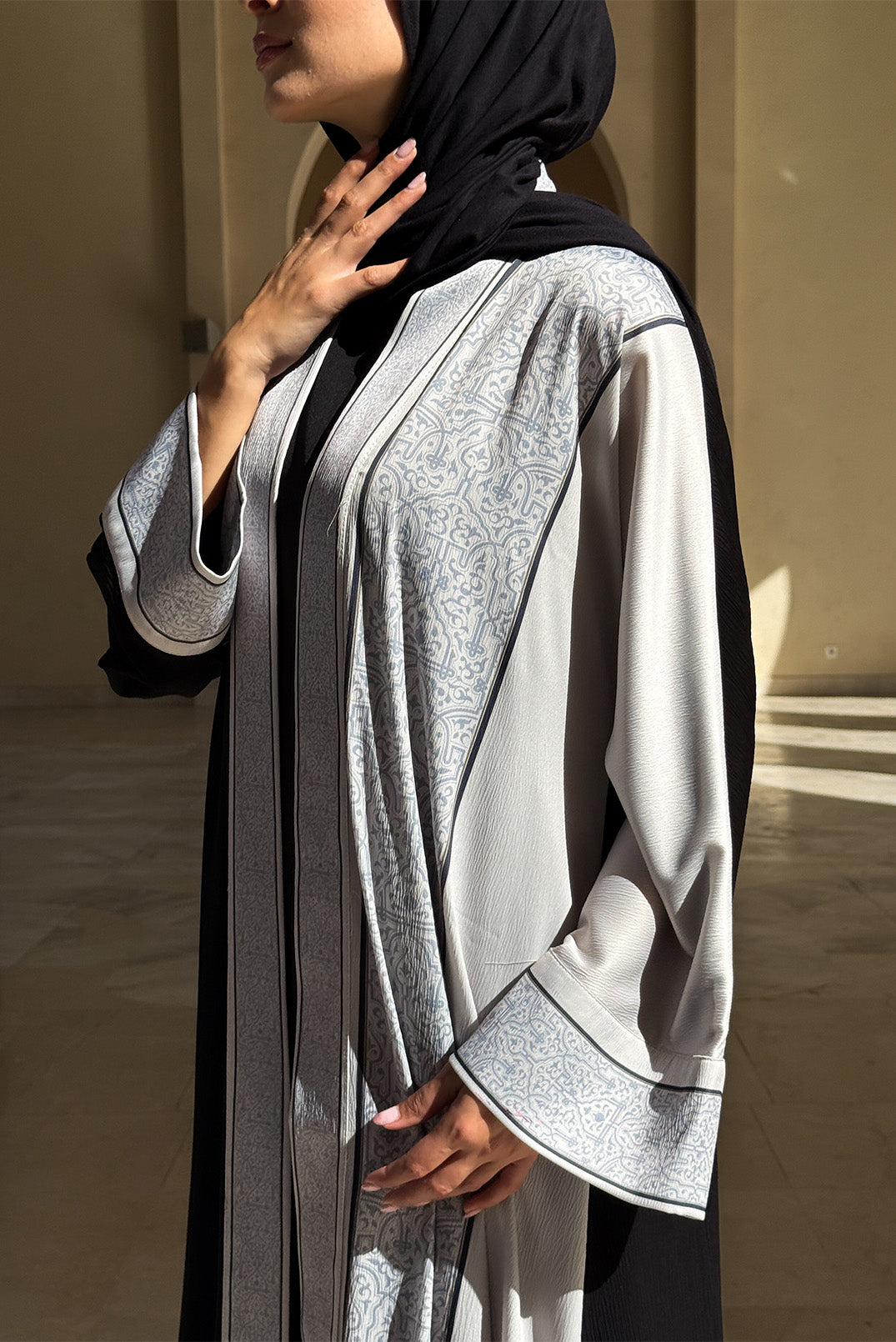 Half &Half Abaya