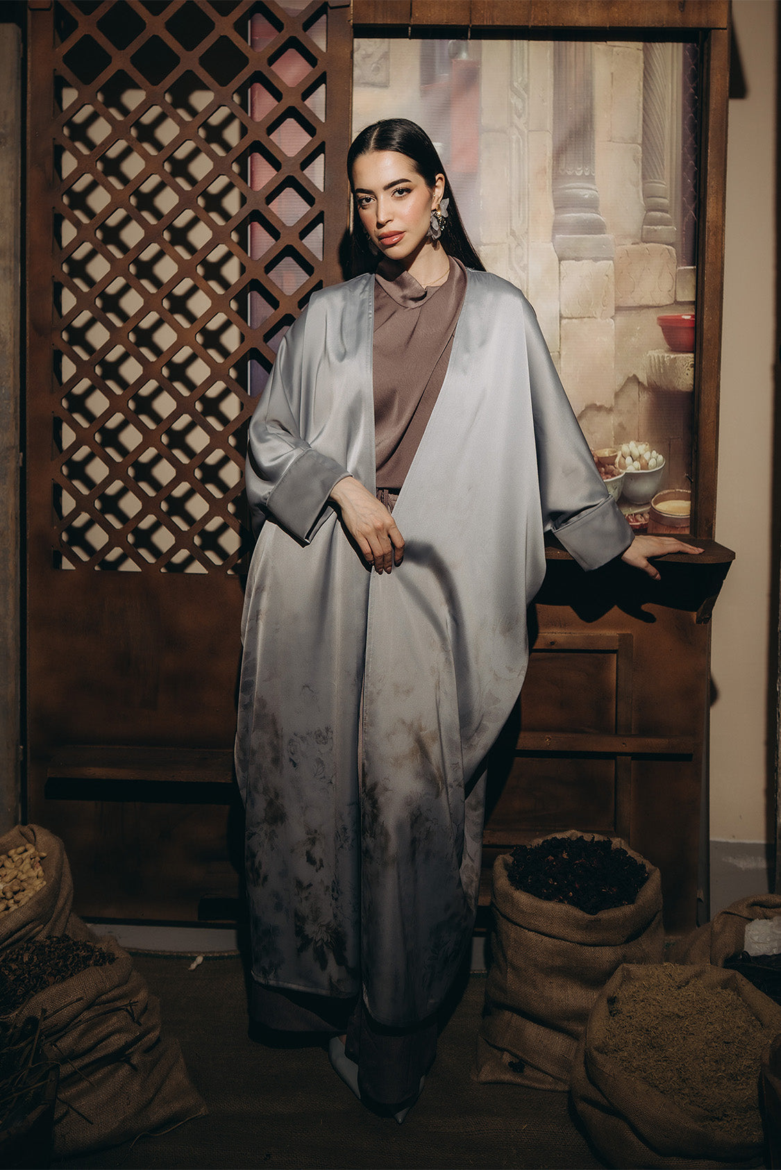 Silk Abaya