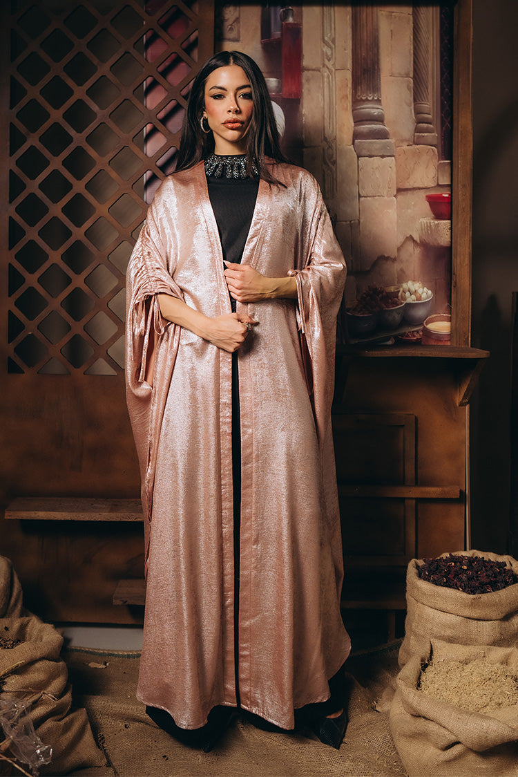 The Shimmery Open Abaya