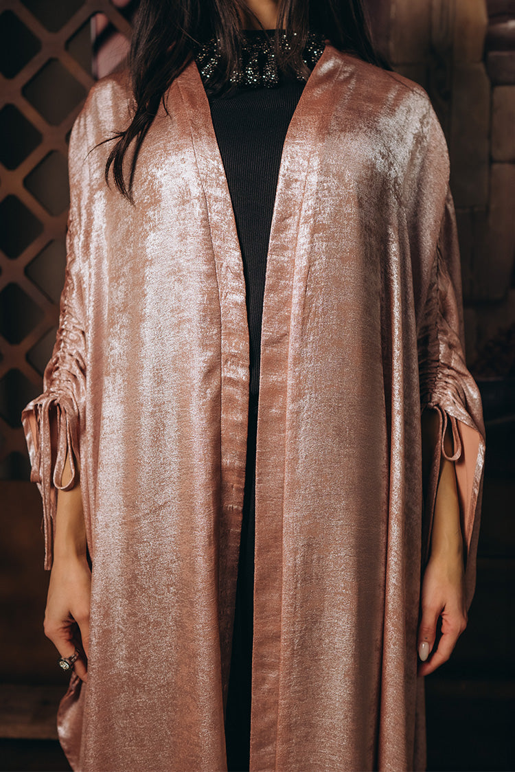 The Shimmery Open Abaya