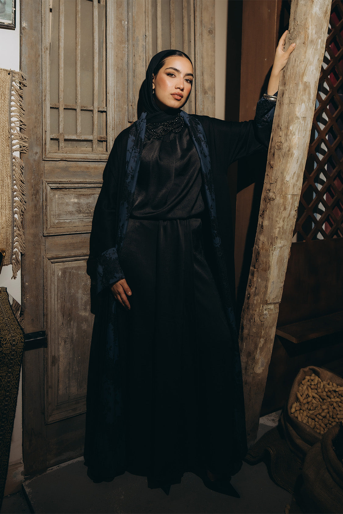 High-Waisted Flowing Pants