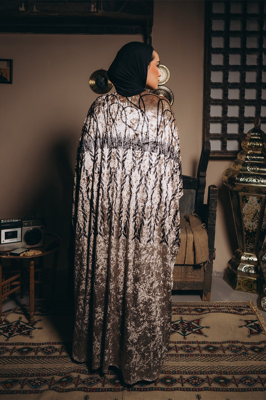 The Velvety Abaya
