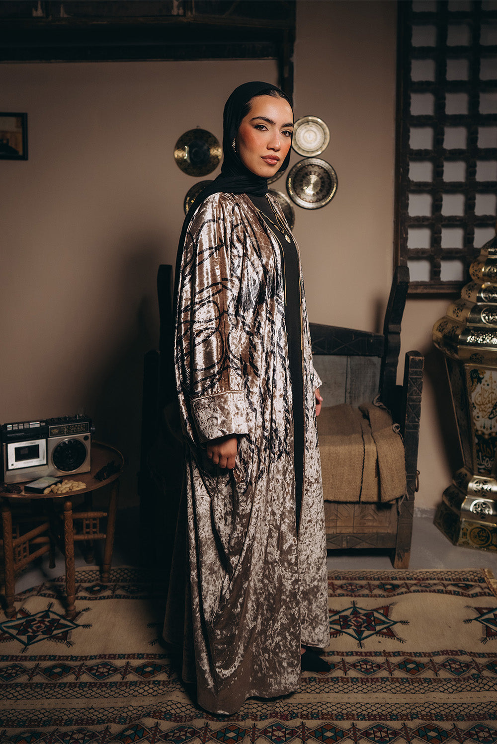 The Velvety Abaya