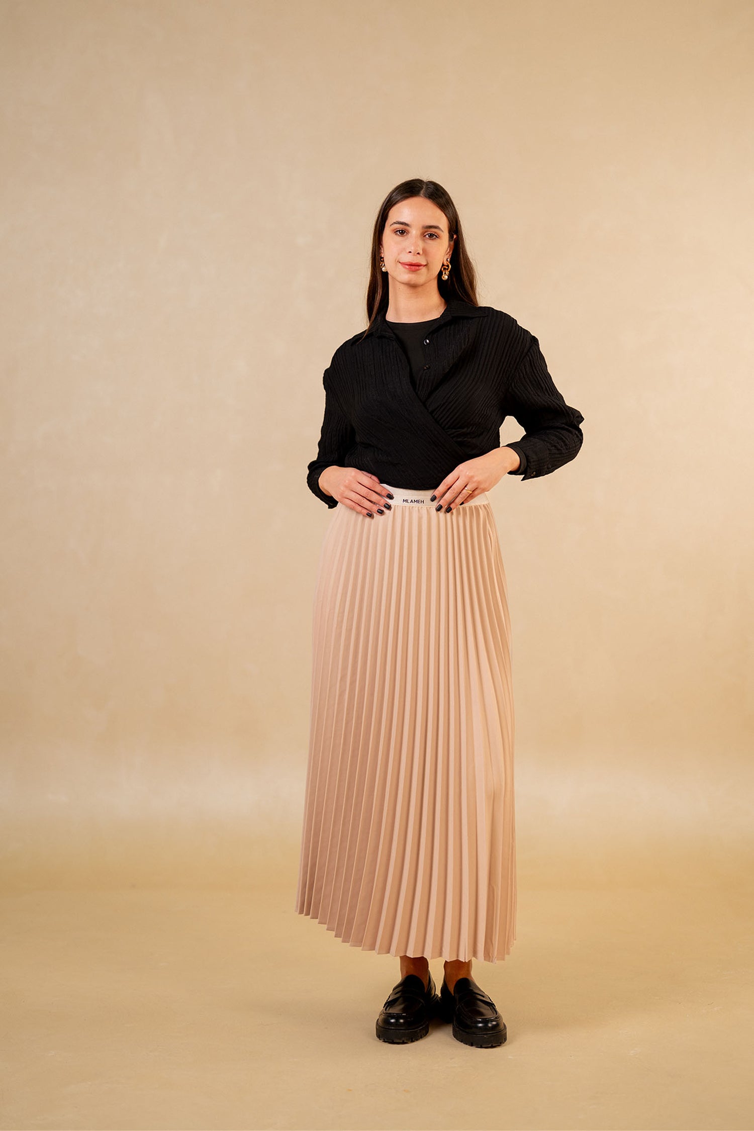 PLEATED SKIRT