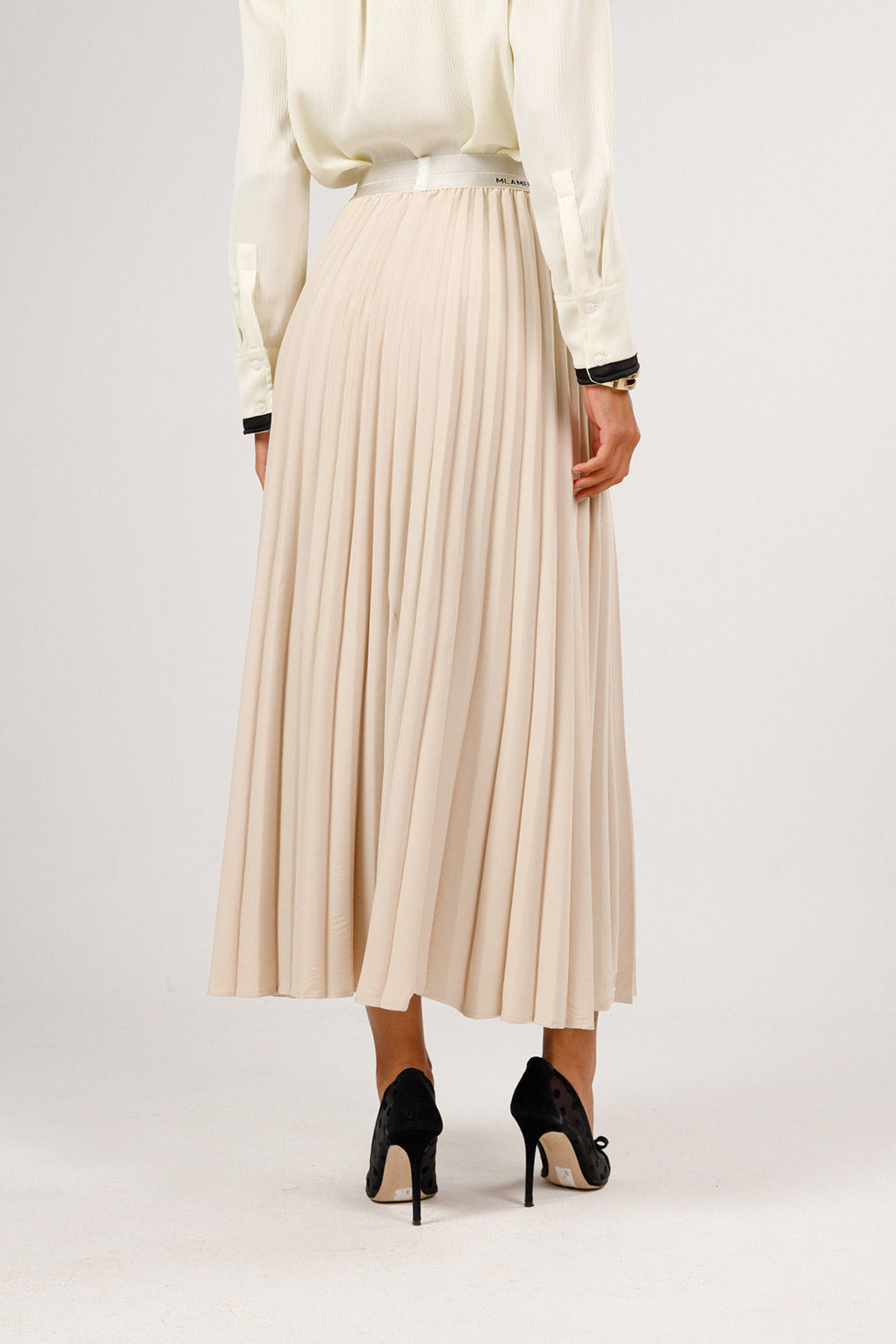 Plissé skirt