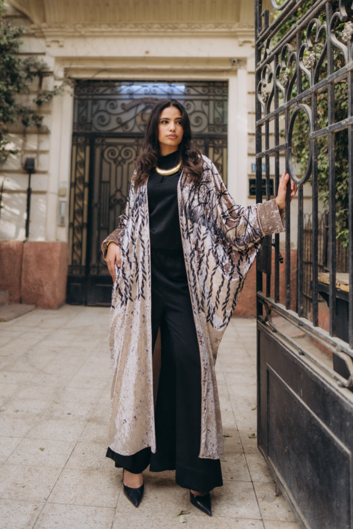 The Velvety Abaya