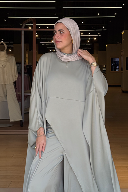 Draped Long Blouse