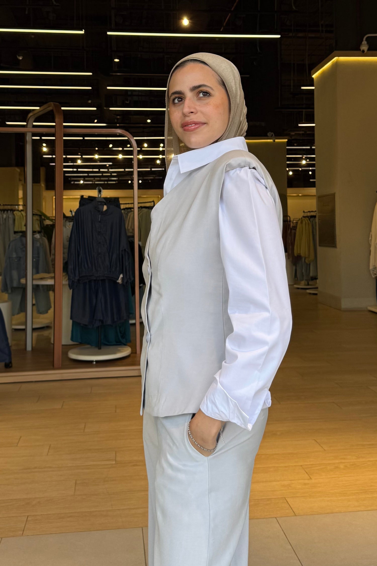Elegant Double-Breasted Vest