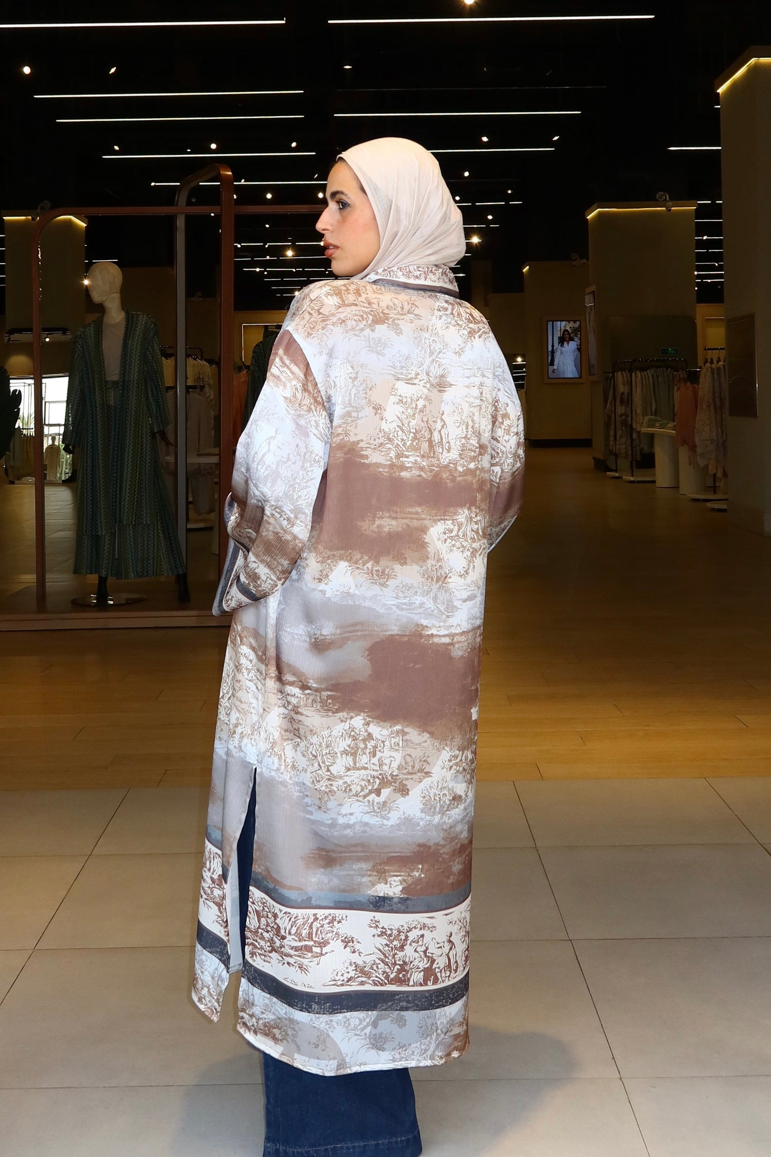 Printed Kimono