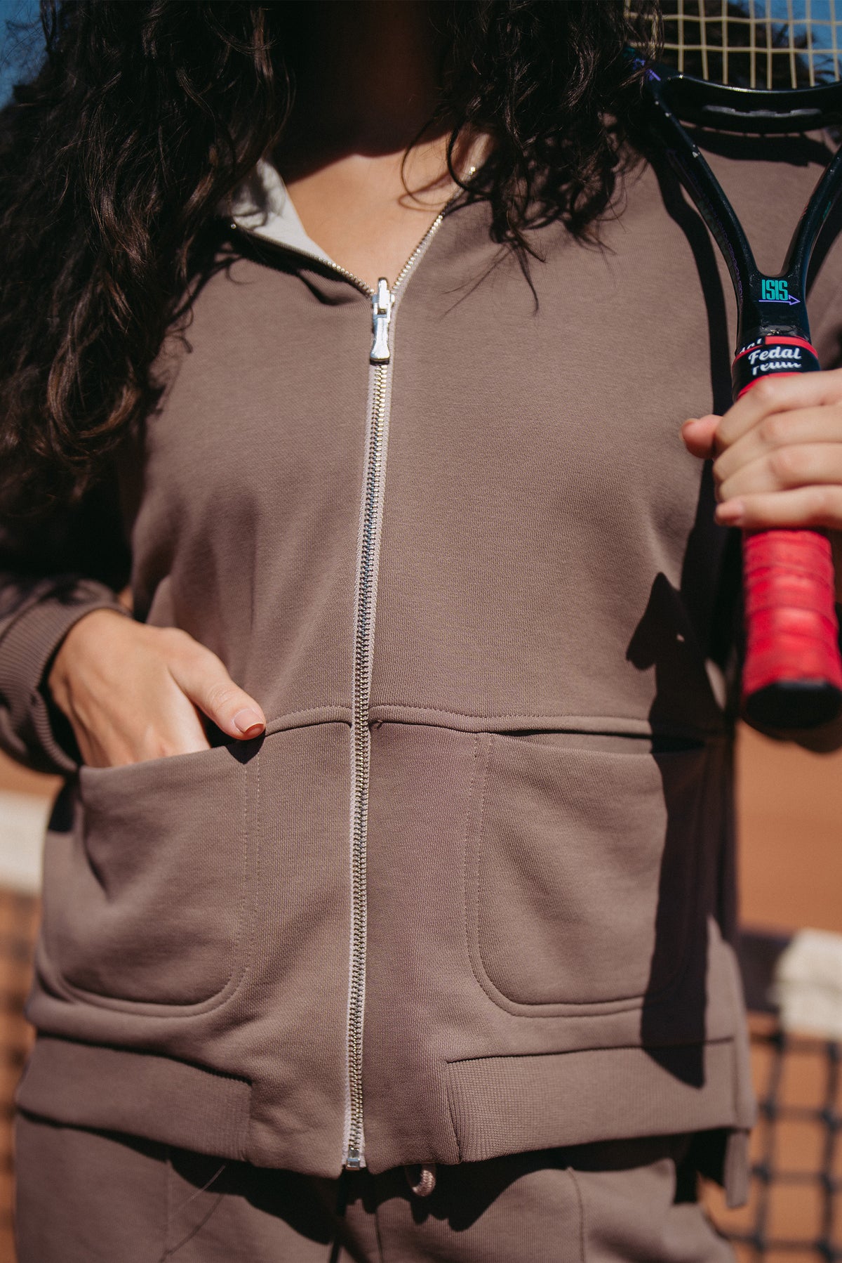 Zip-Up Sweatshirt