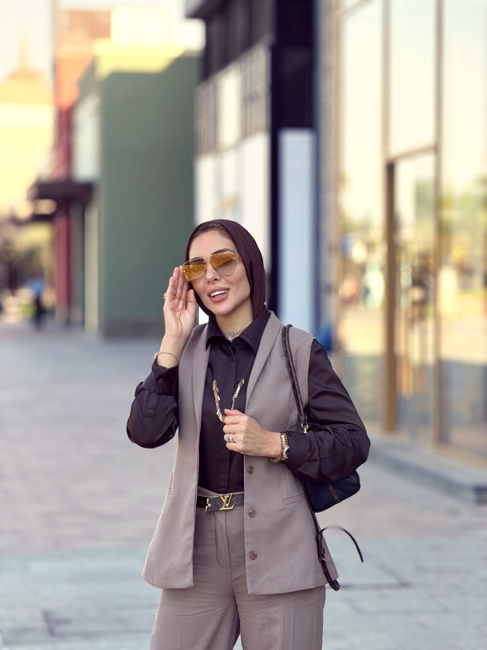 Sleeveless Tailored Vest