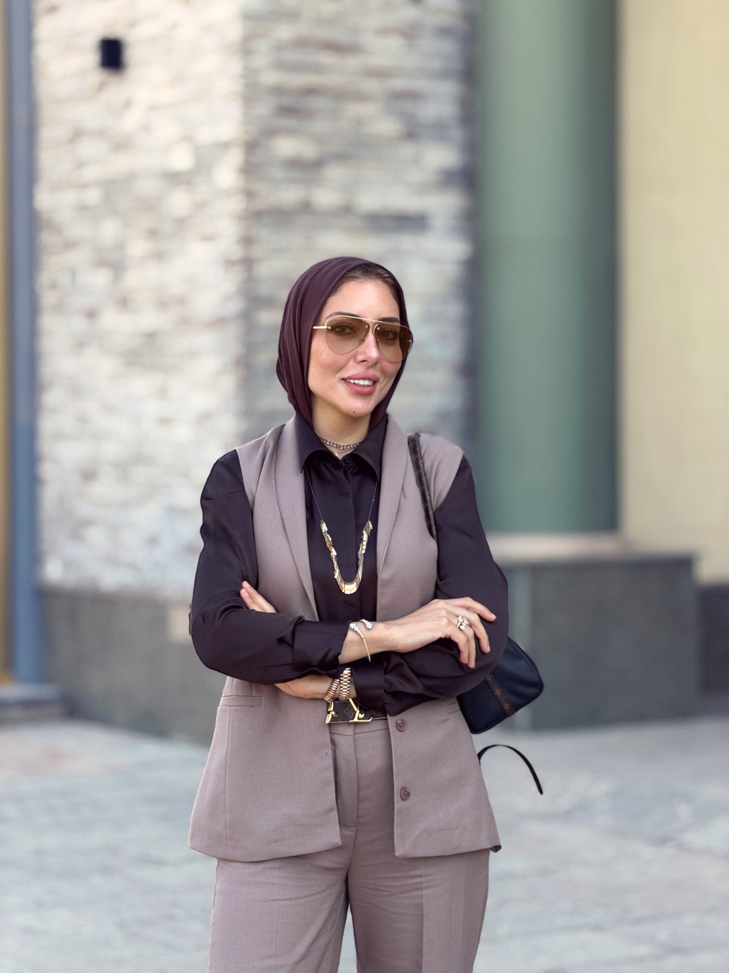 Sleeveless Tailored Vest