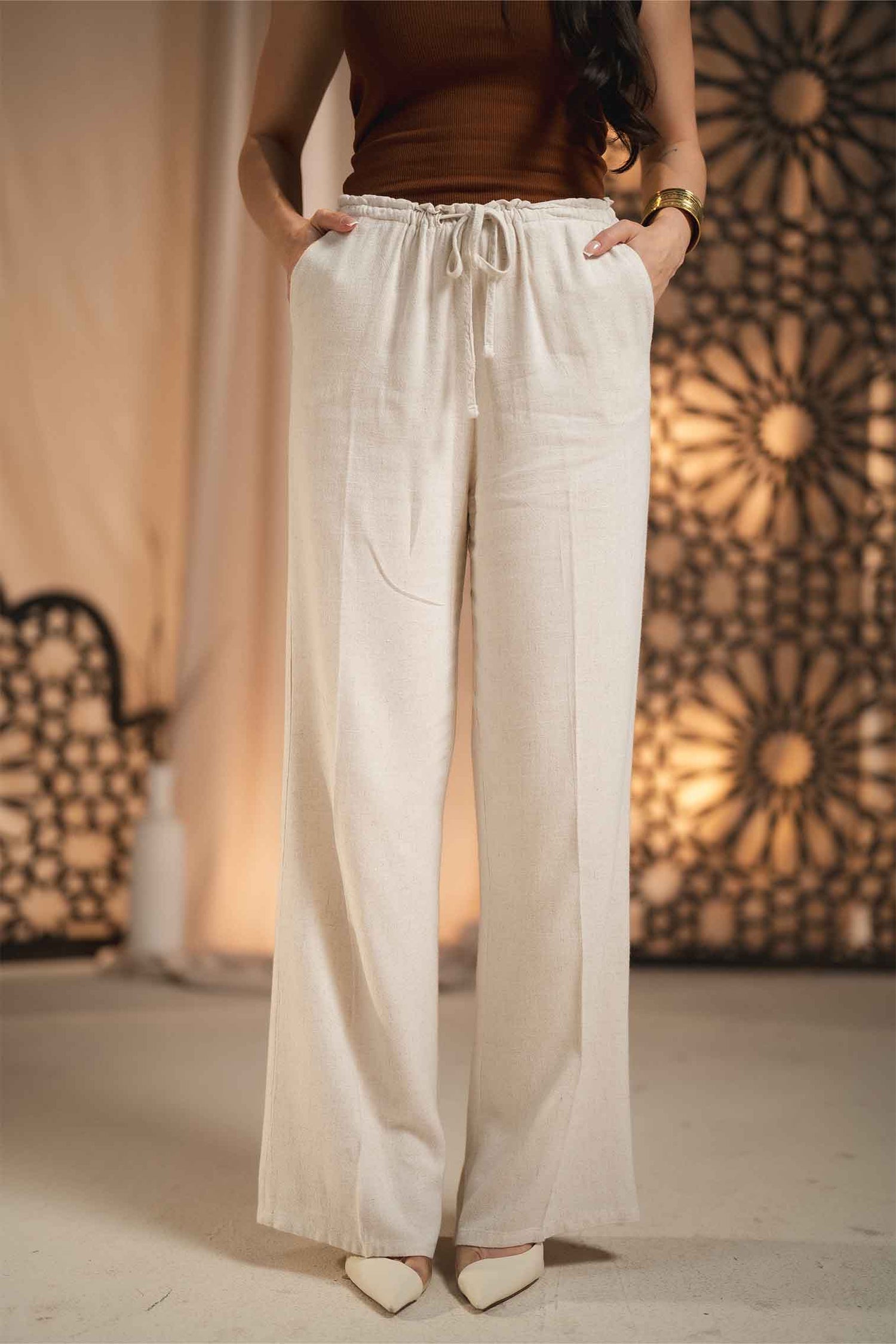 LINEN PANTS