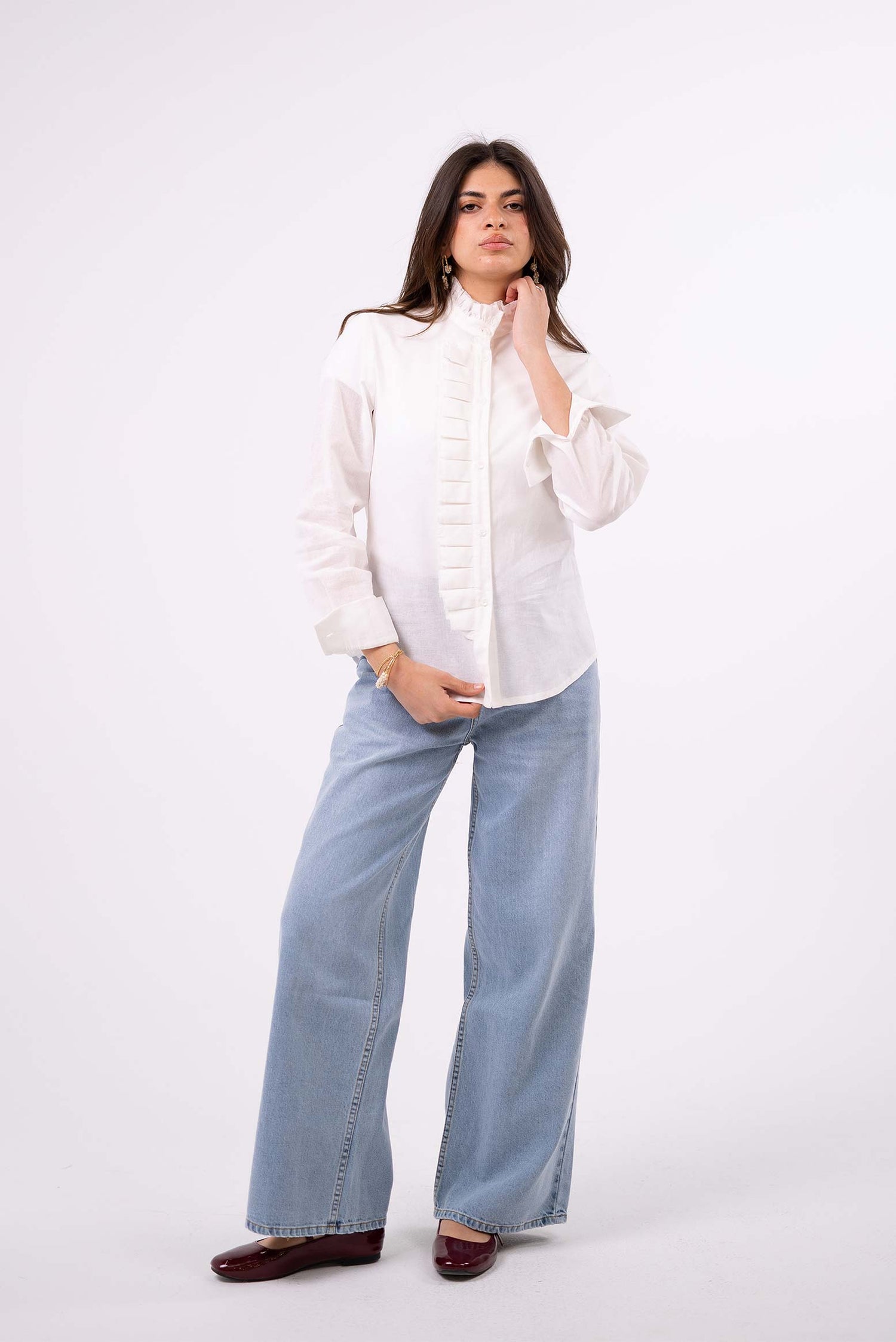 Frill chemise