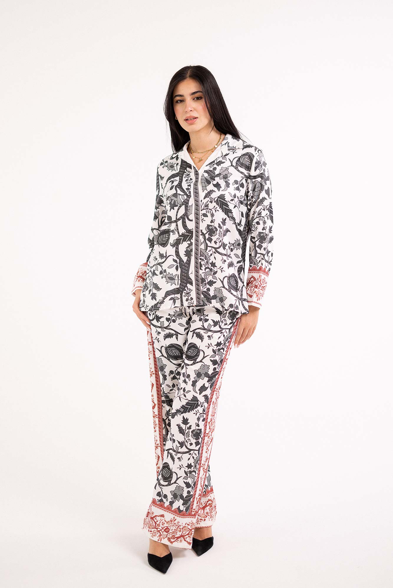 Printed Pants