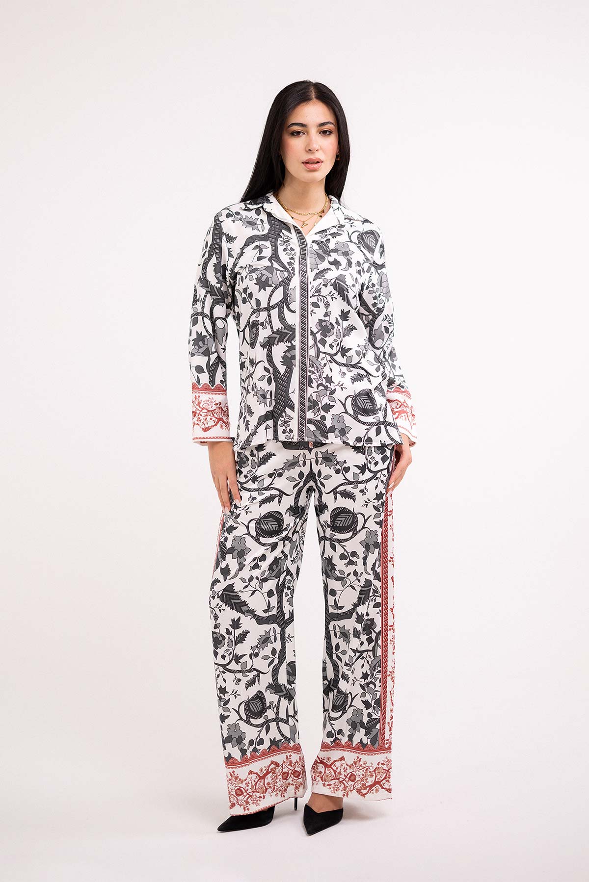 Printed Pants
