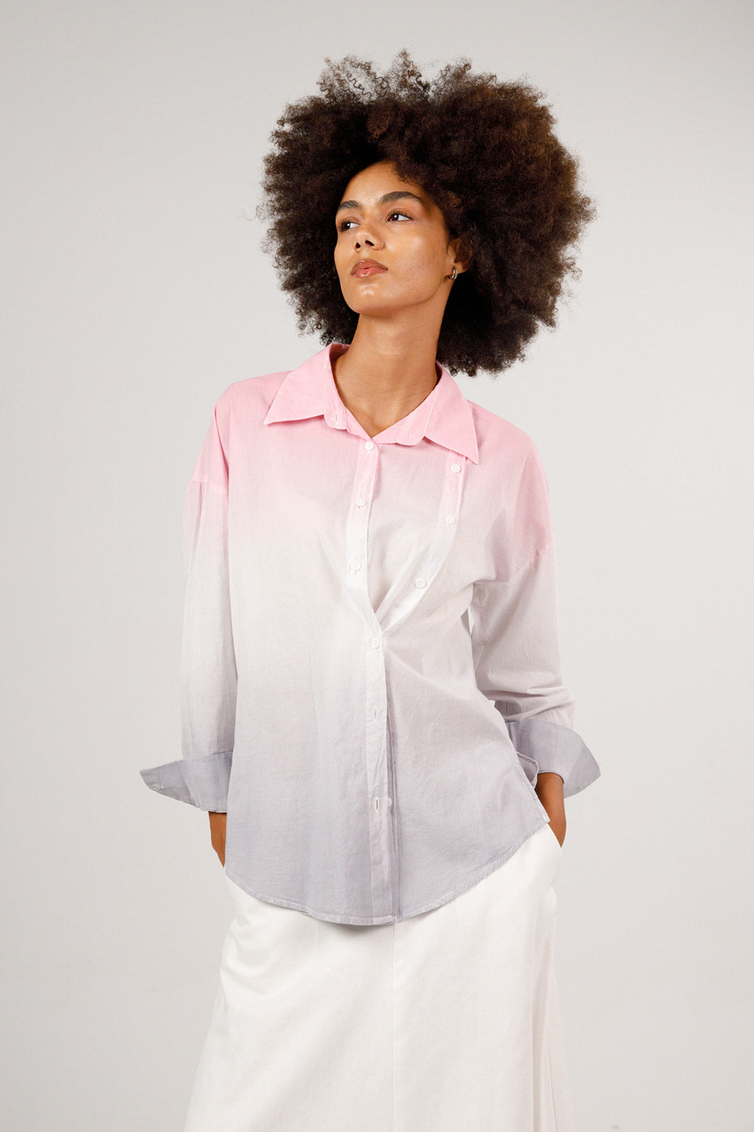Double buttons shirt