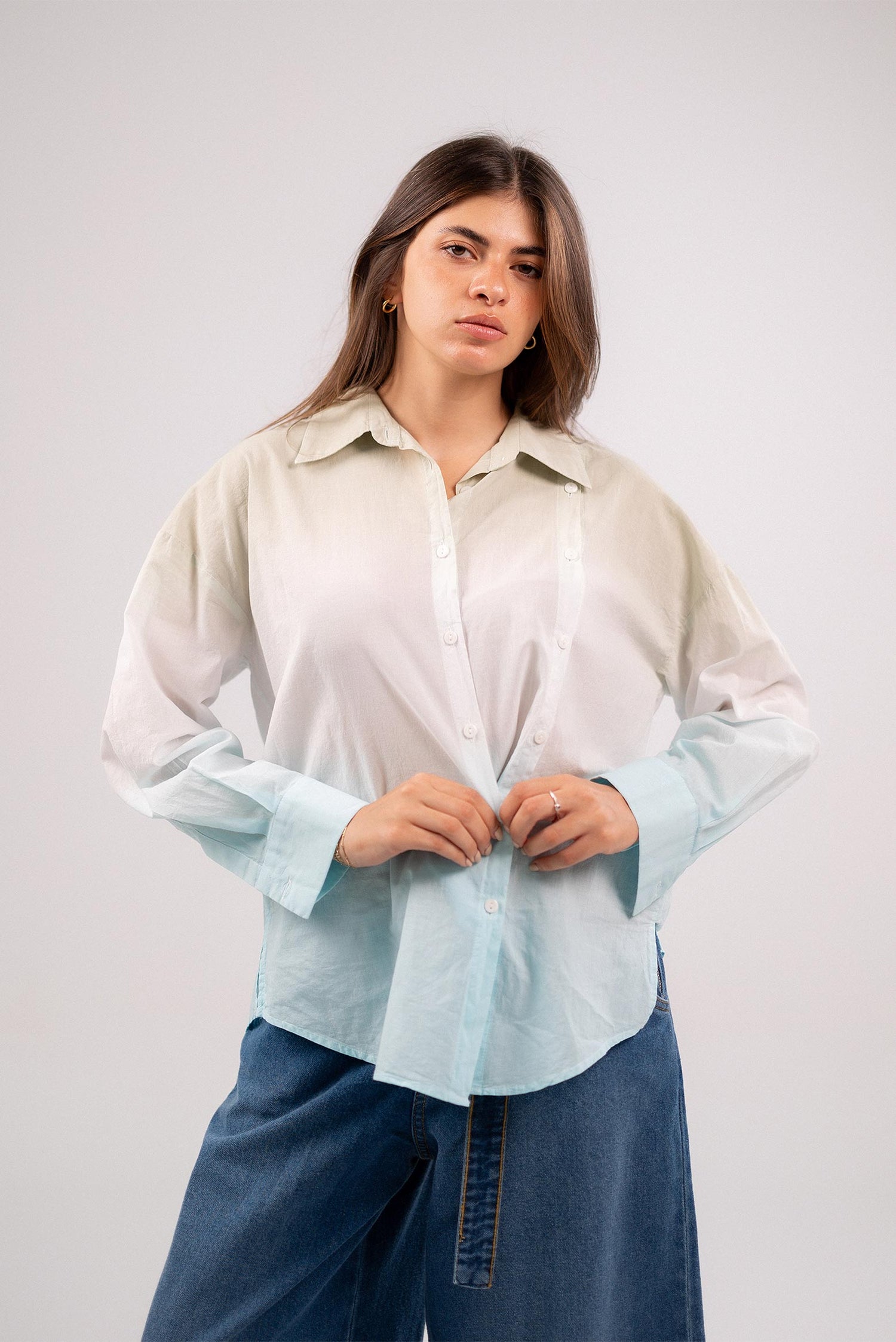 Double buttons shirt