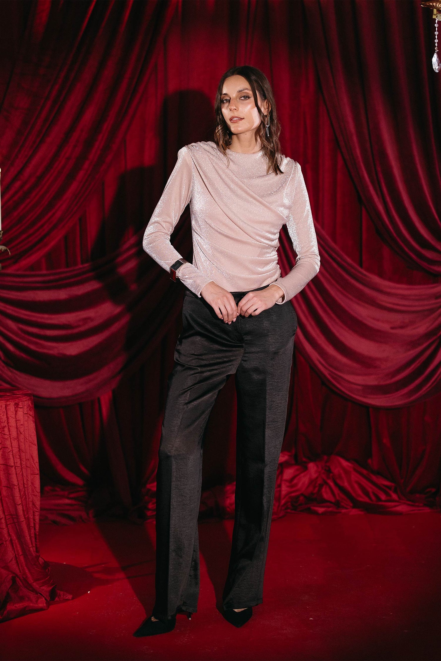 Shimmery Top