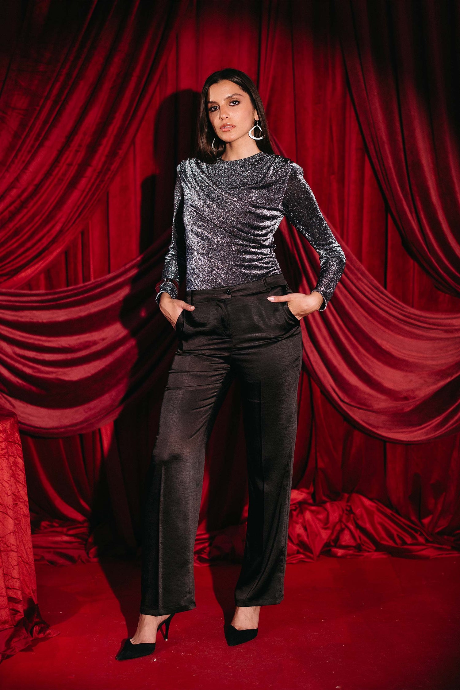 Shimmery Top