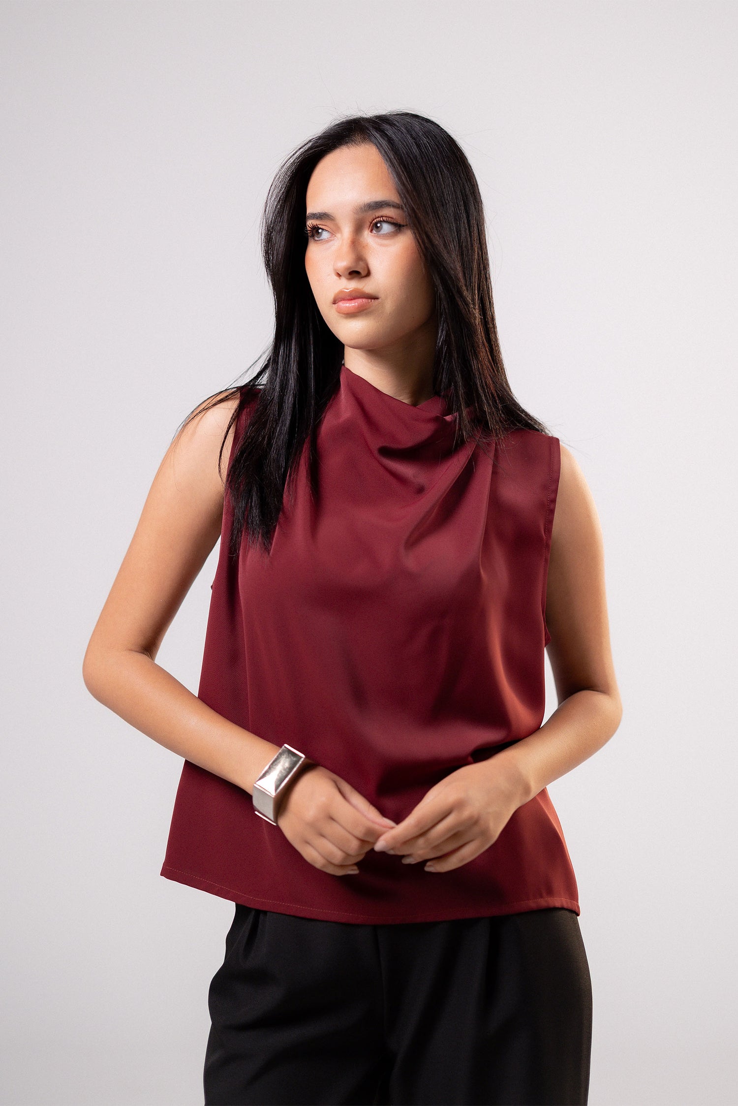Sleeveless Blouse