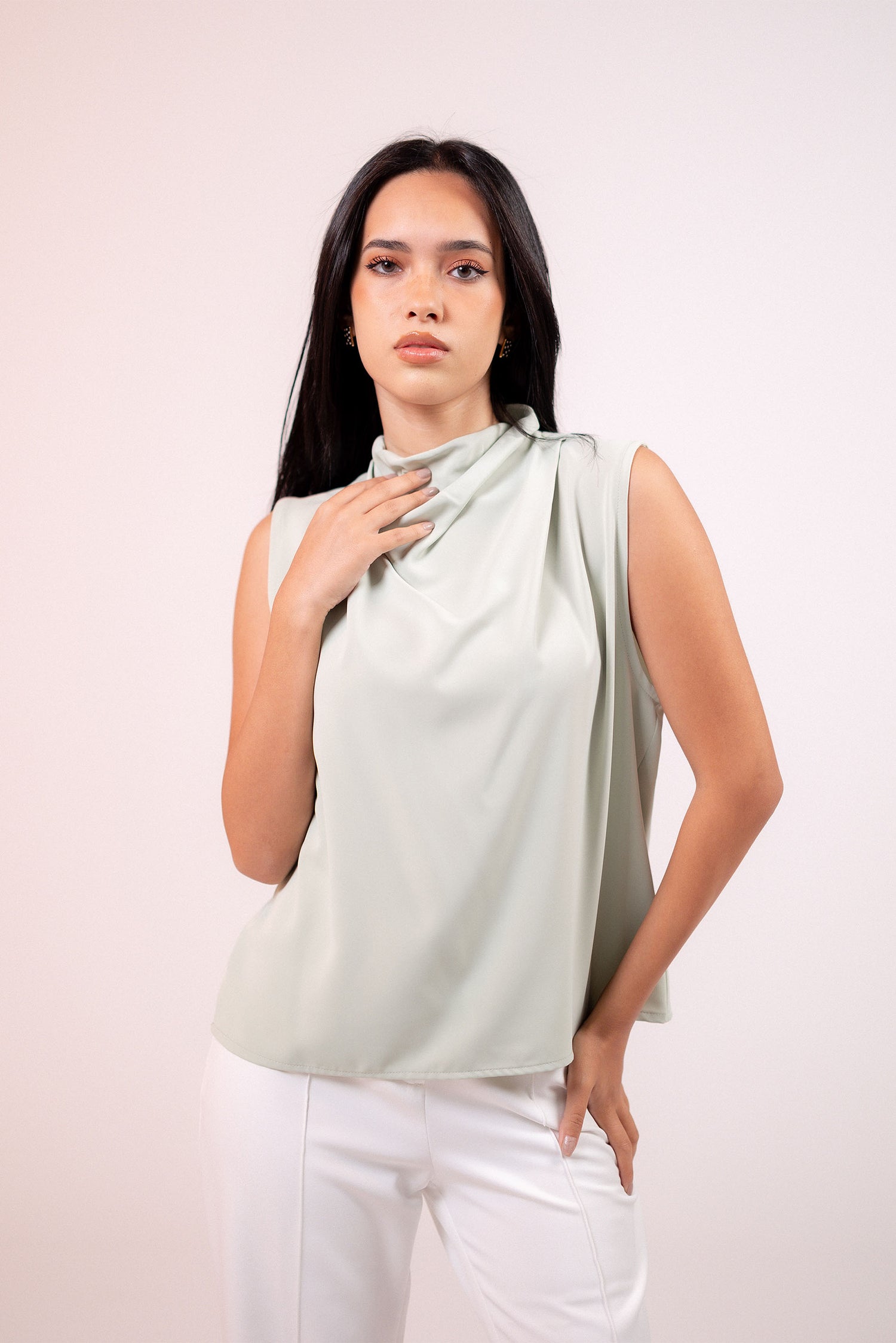 Sleeveless Blouse
