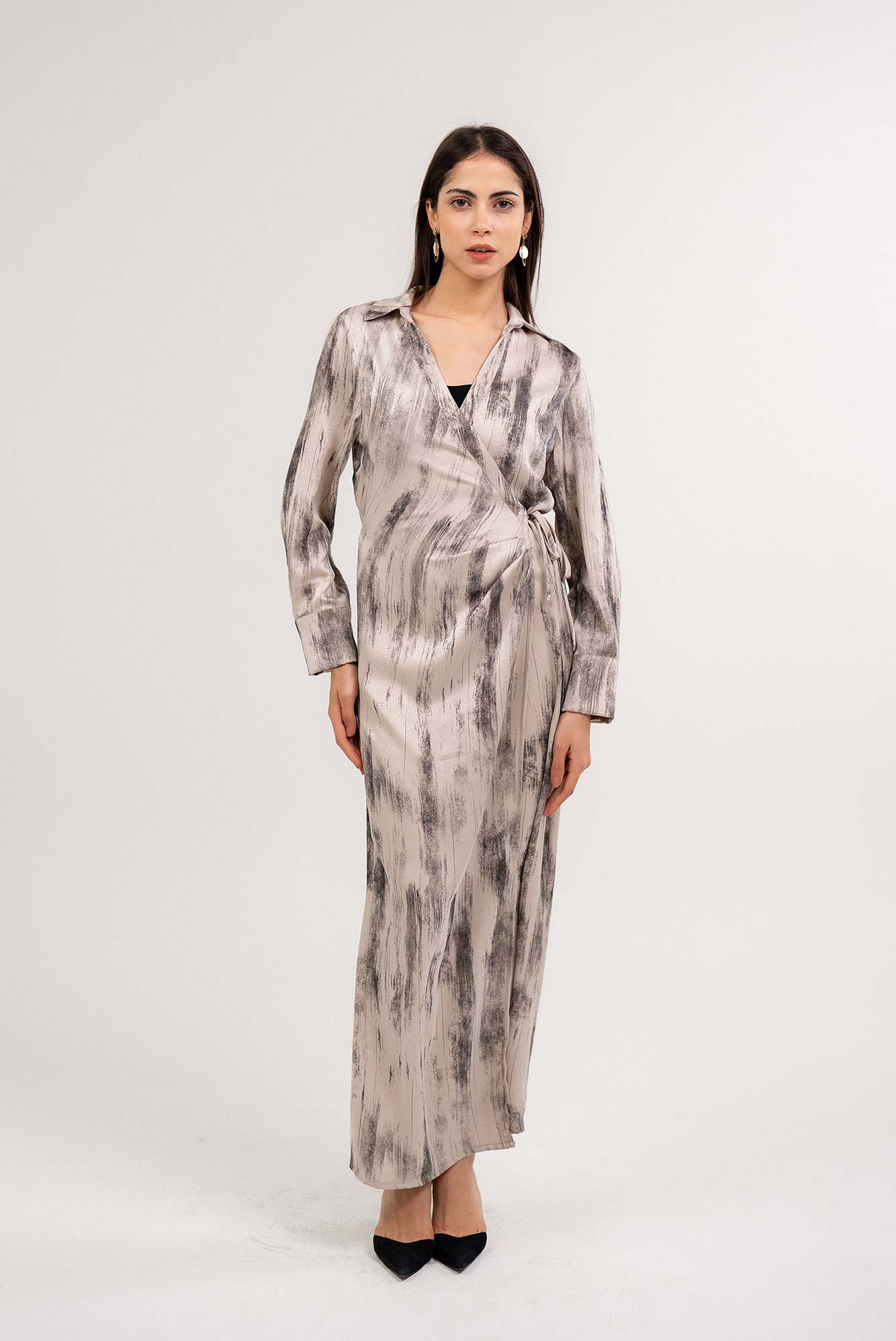 BODYCON SATIN DRESS