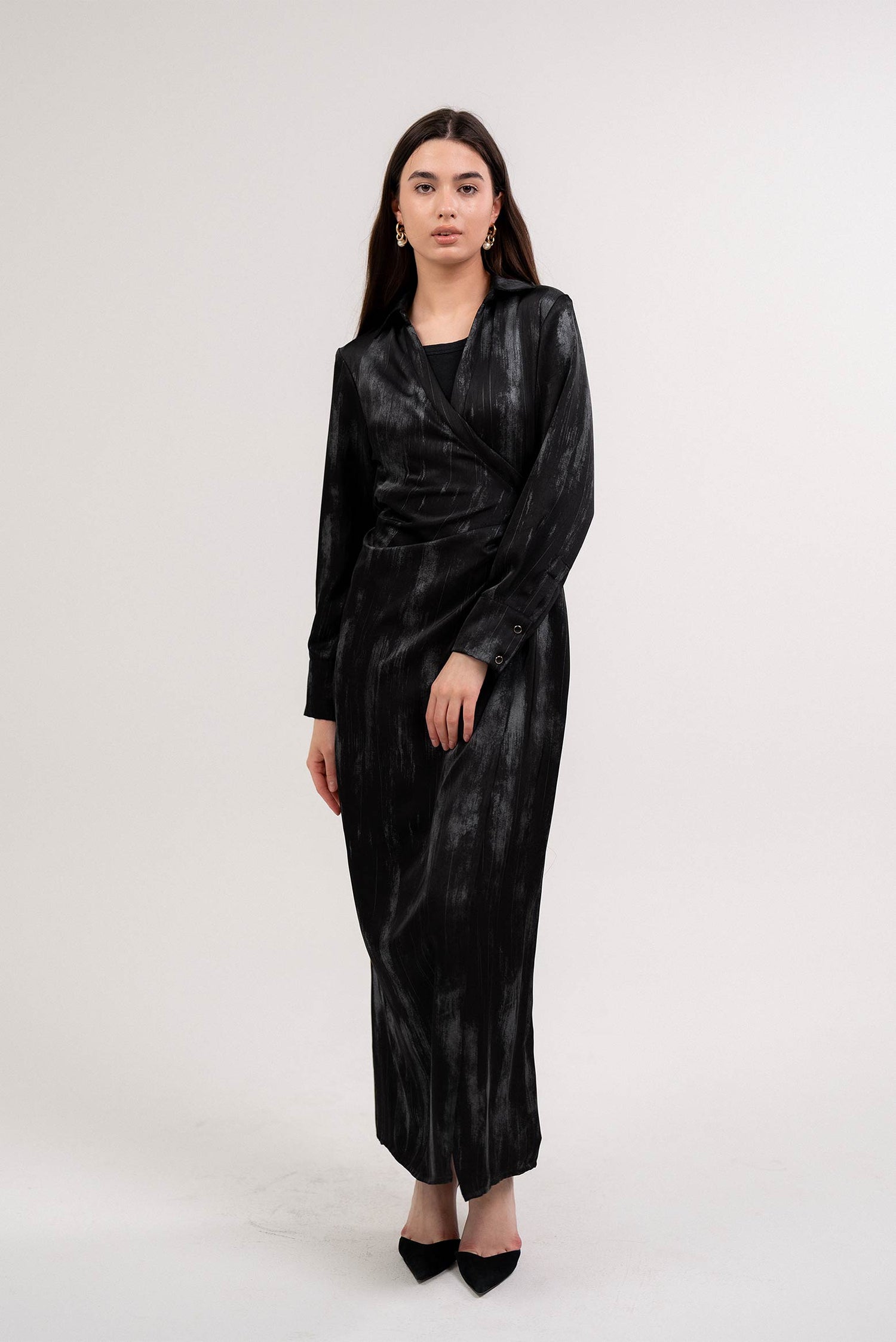 BODYCON SATIN DRESS