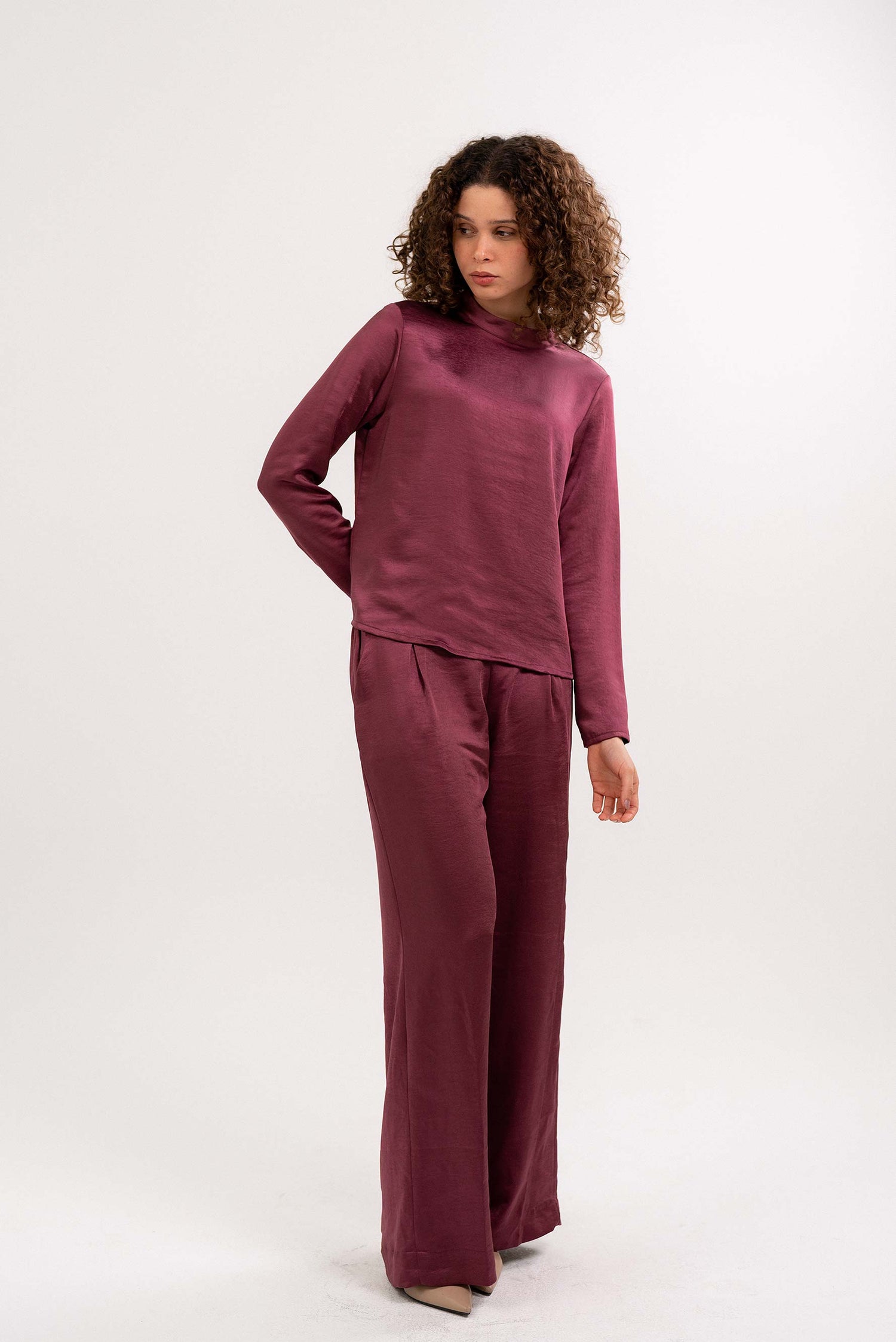 SATIN PANTS