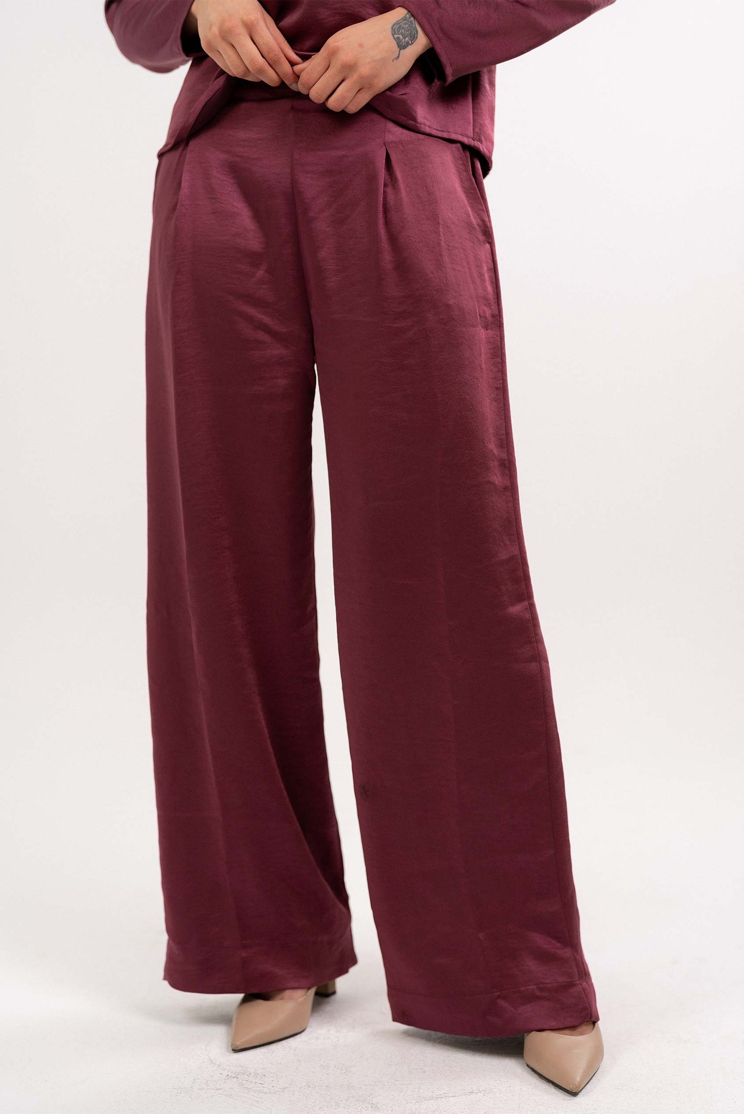 SATIN PANTS